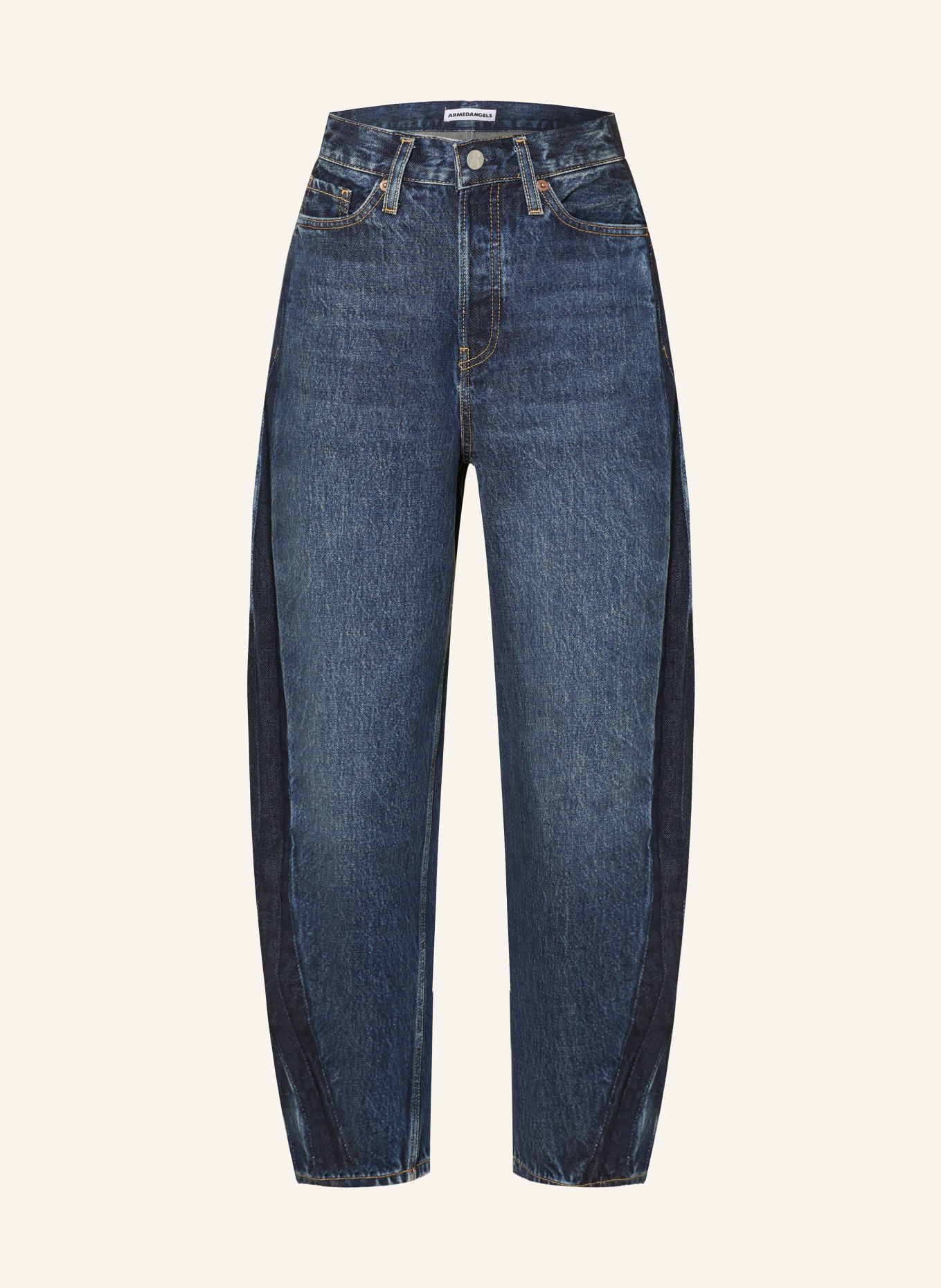 ARMEDANGELS Barrel jeans BAARLY met galonstrepen: 3830 verge