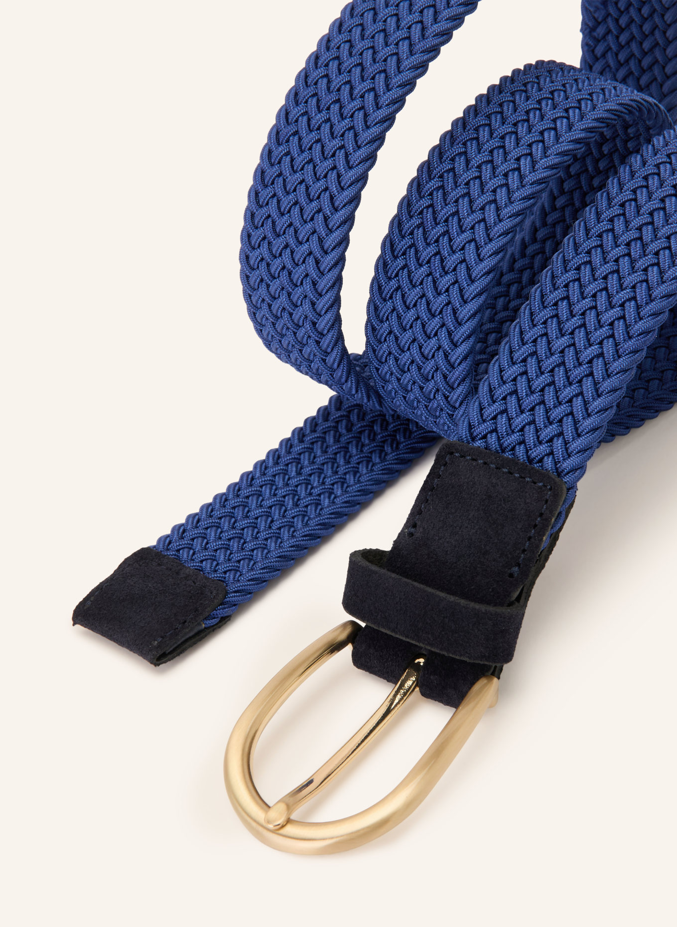 Condor Flechtgürtel: BLAU / GOLD / DUNKELBLAU