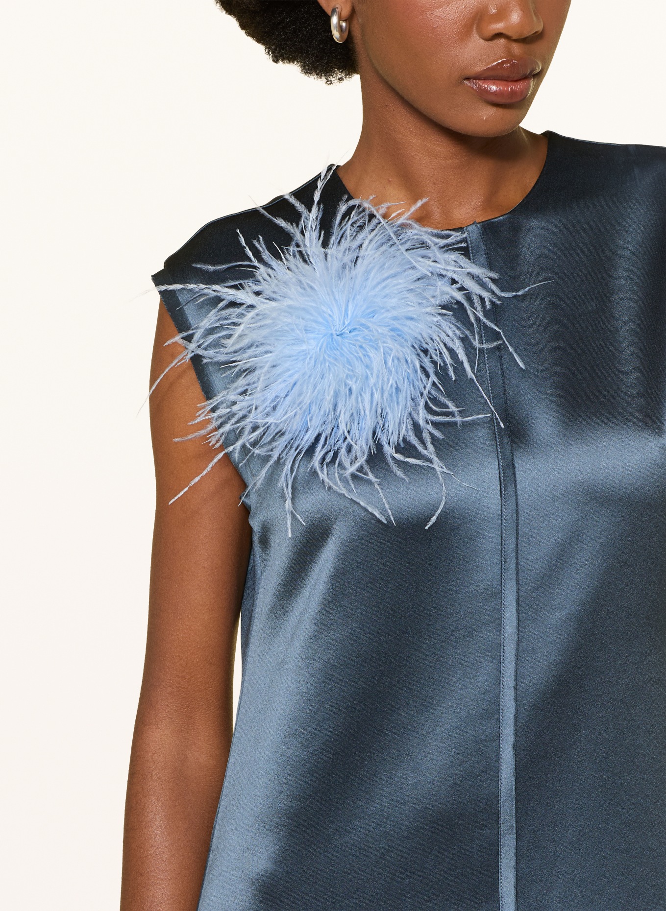 (THE MERCER) N.Y. Brooch: LIGHT BLUE