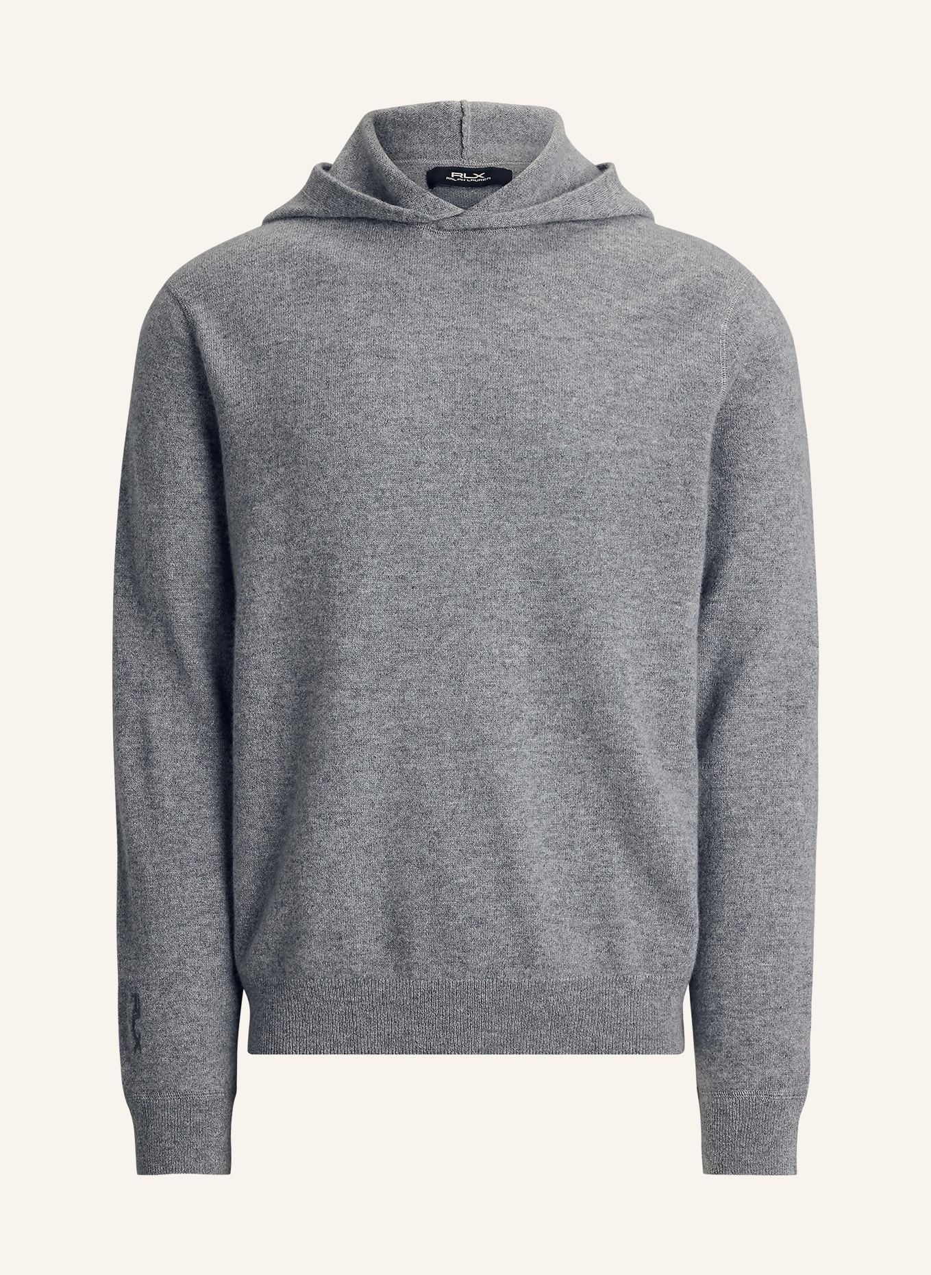 RLX RALPH LAUREN Strick-Hoodie aus Cashmere: GRAU