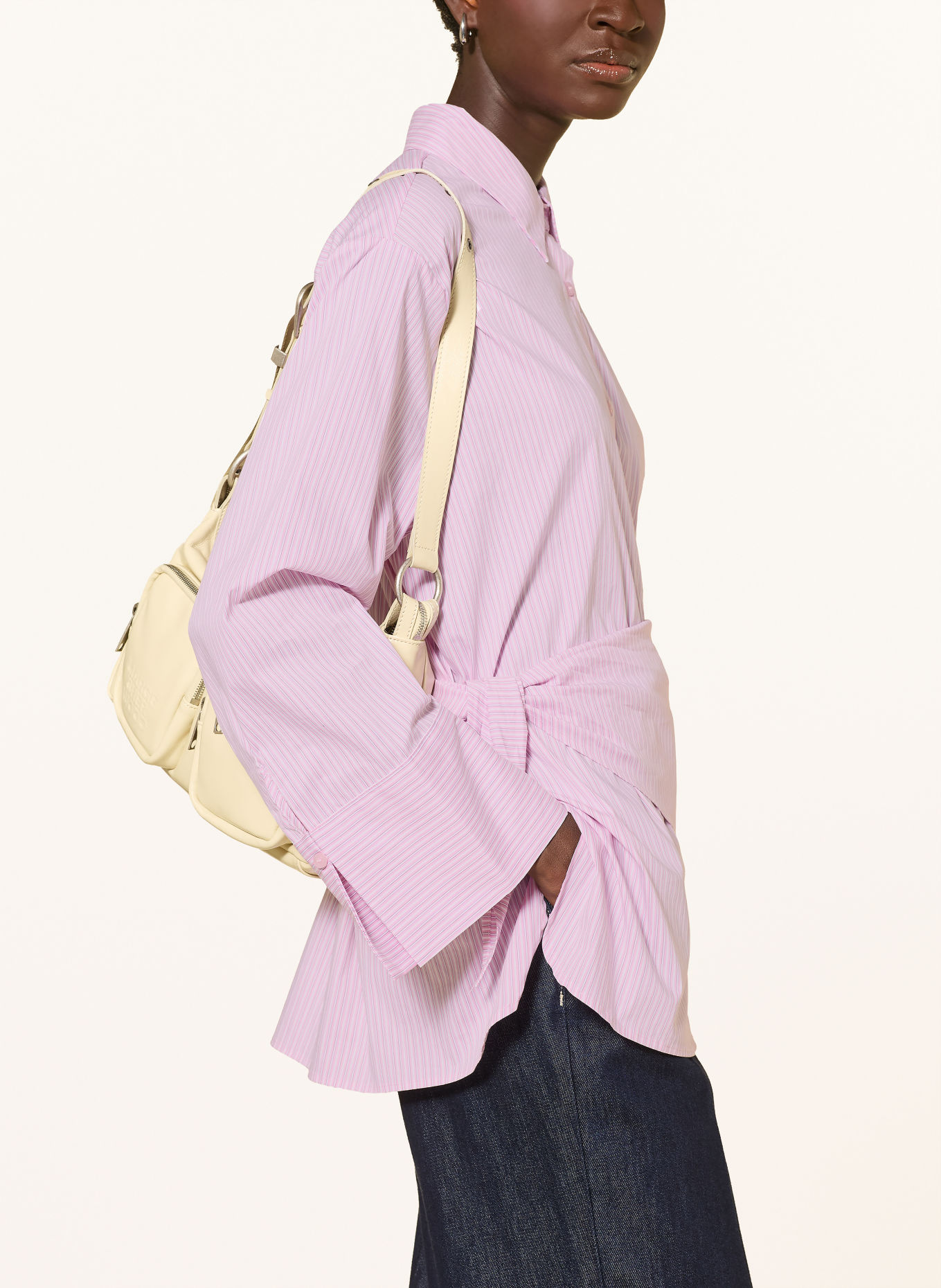 NEO NOIR Chemisier DITA: ROSE / BLEU / BLANC