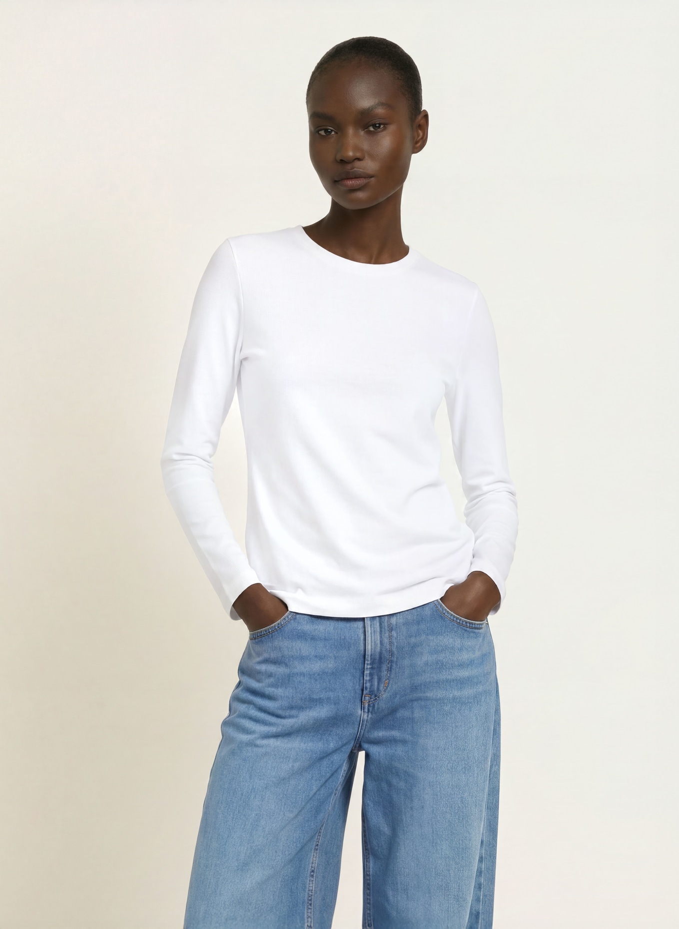 lilienfels Longsleeve: WEISS