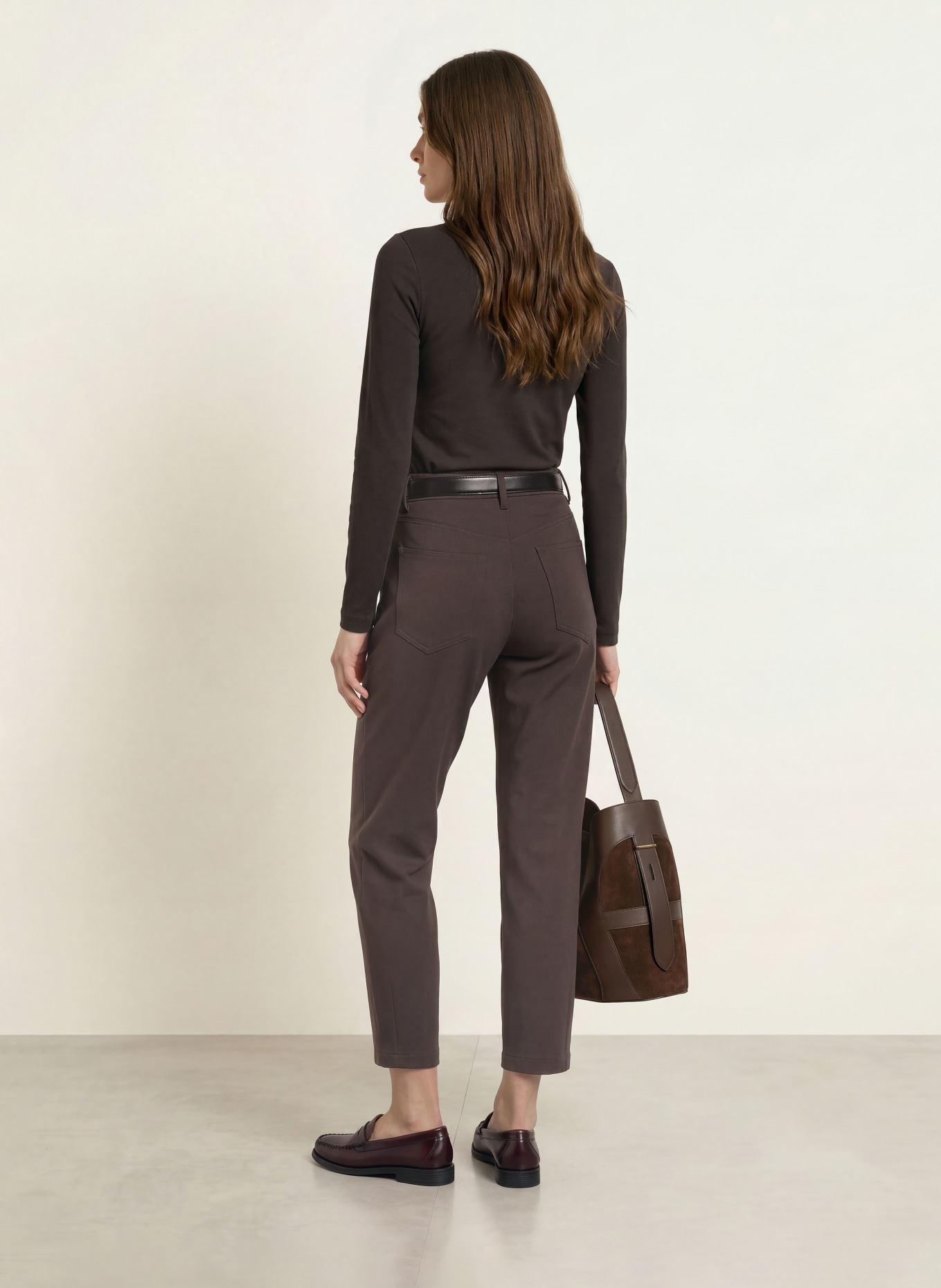 lilienfels Rollkragenshirt: DUNKELBRAUN