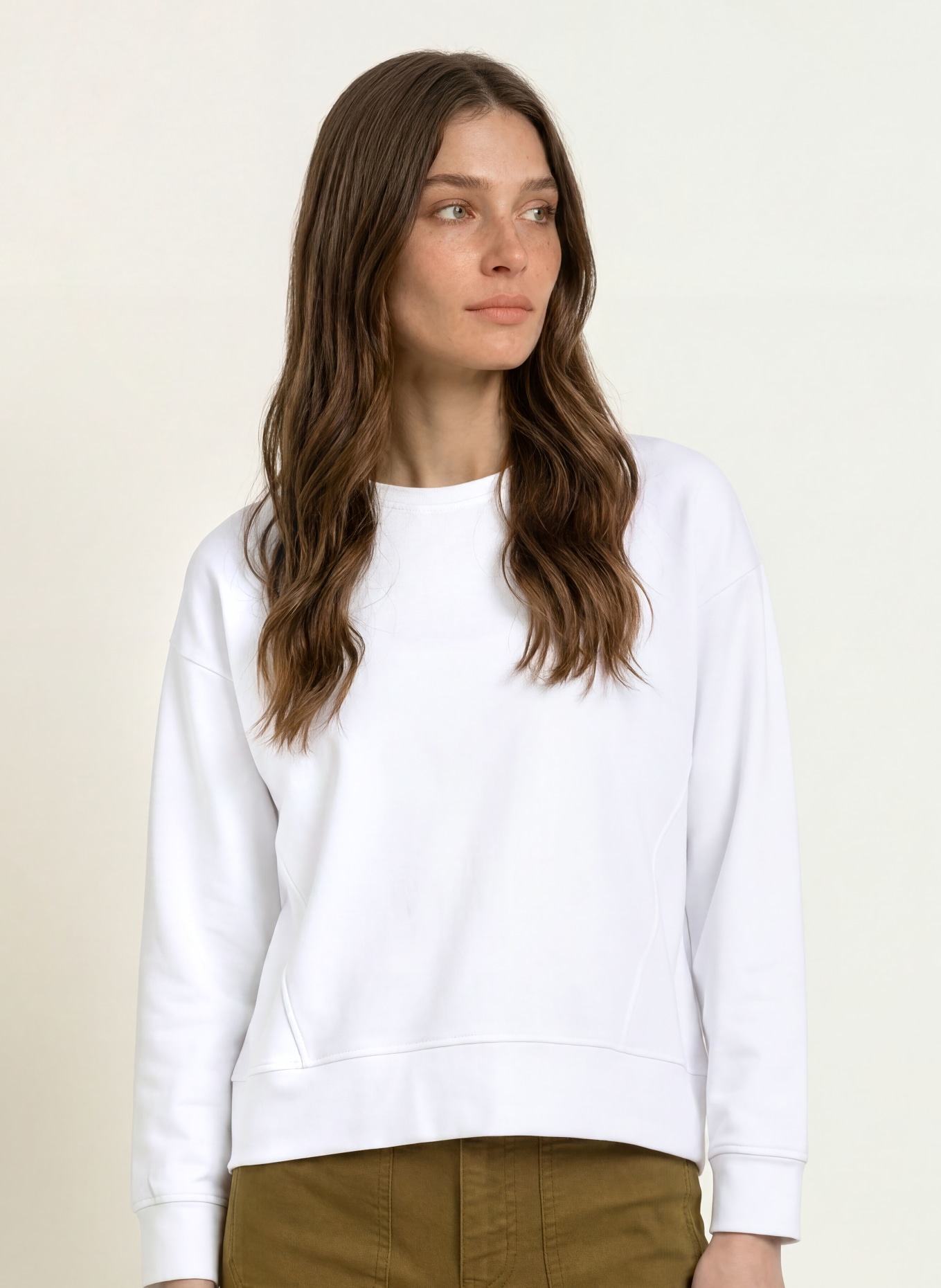 lilienfels Sweatshirt: WHITE