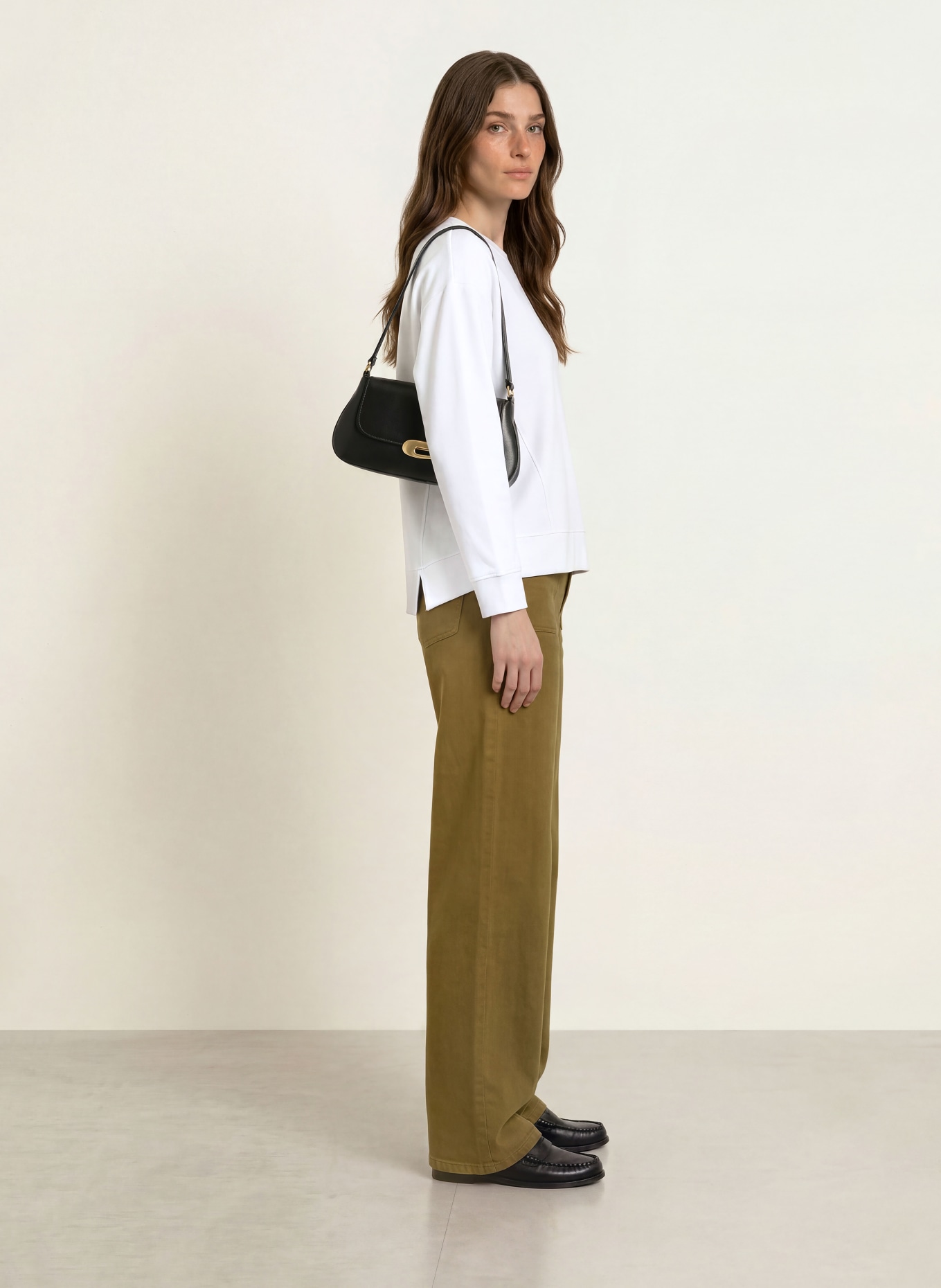 lilienfels Sweatshirt: WHITE
