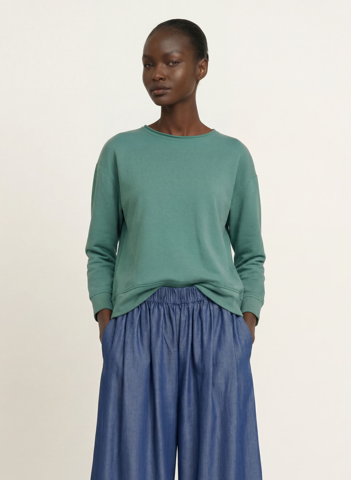 lilienfels Sweatshirt: LYSEGRØN