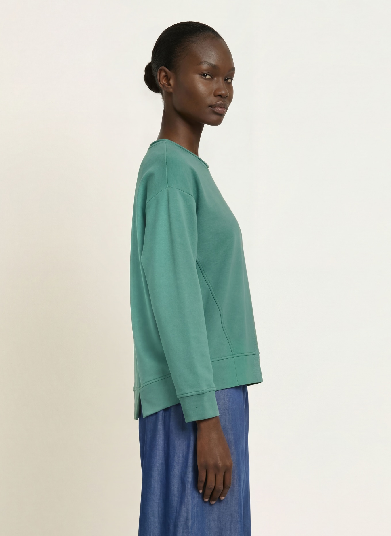 lilienfels Sweatshirt: LYSEGRØN