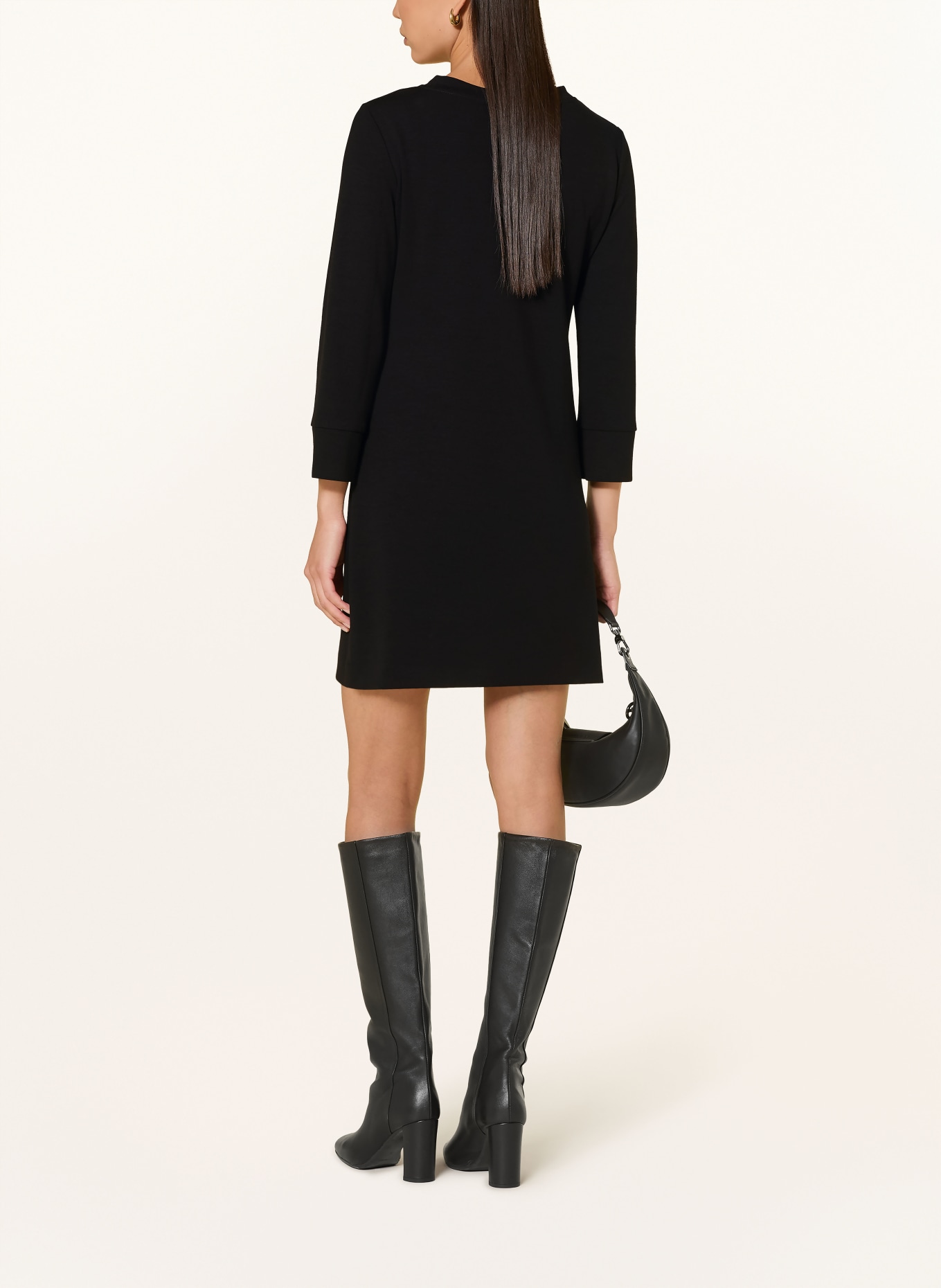 Ana Alcazar Dress: BLACK