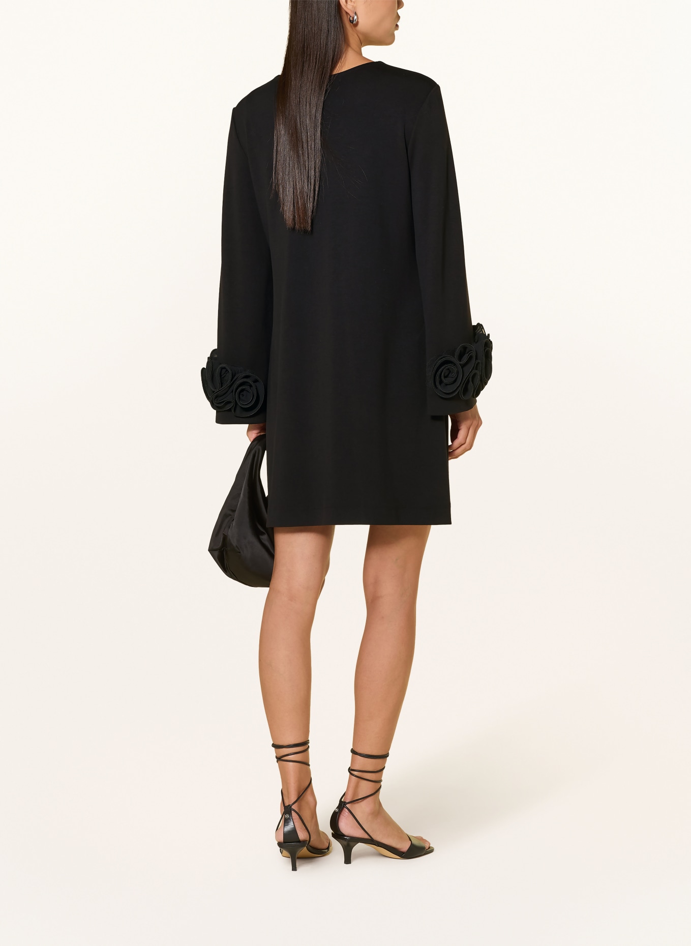 Ana Alcazar Dress: BLACK