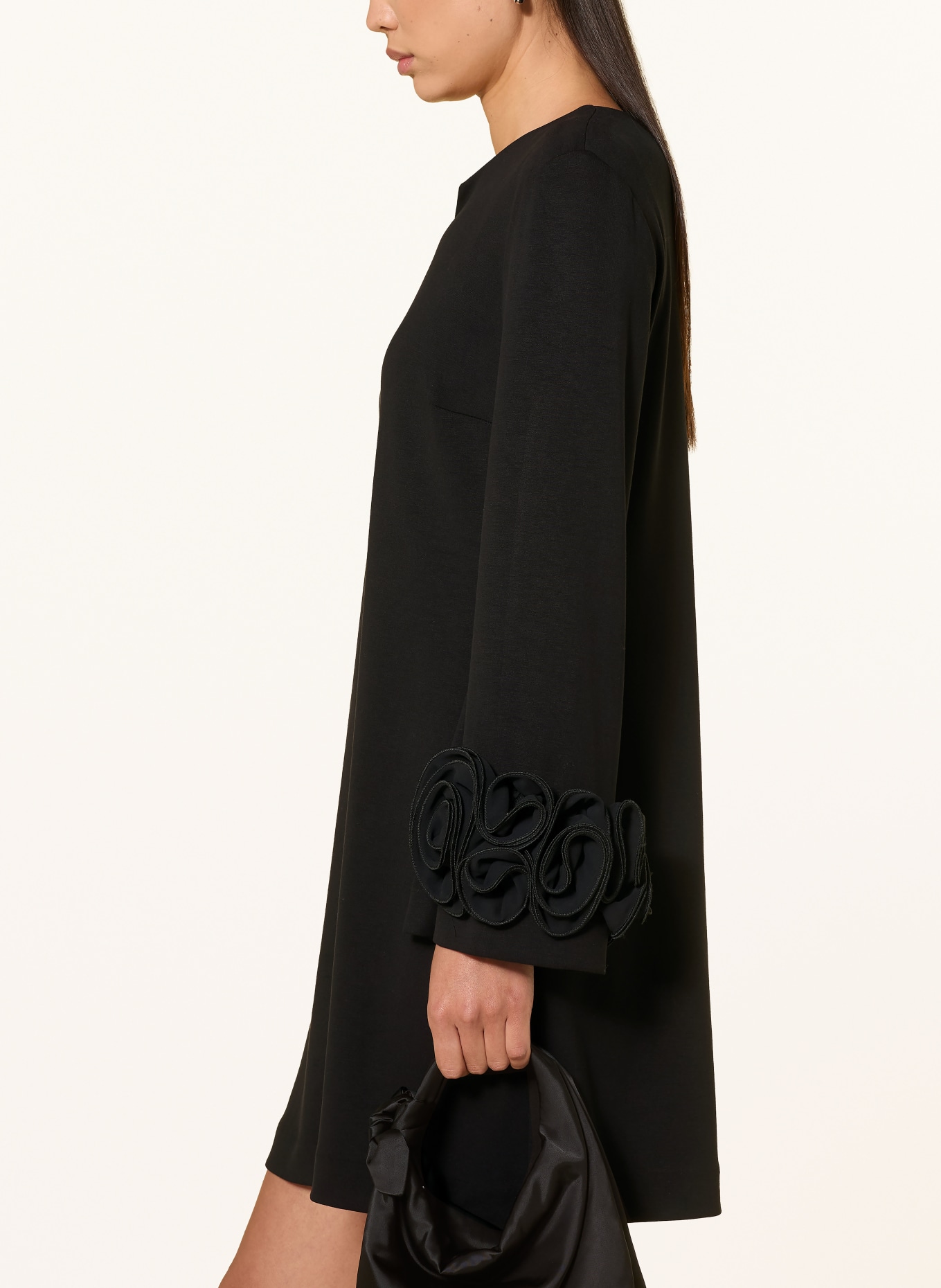 Ana Alcazar Dress: BLACK