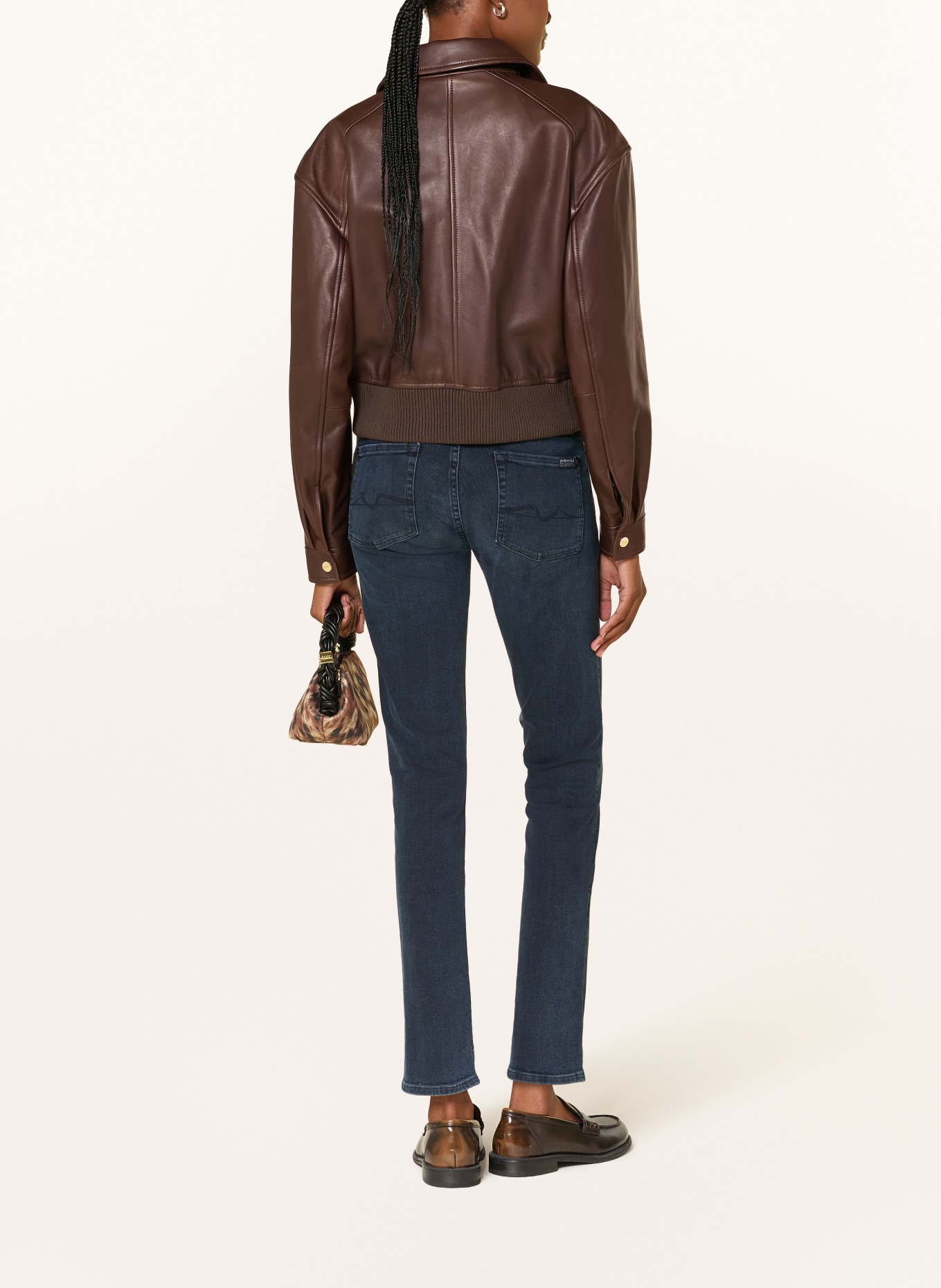 7 for all mankind Skinny džíny: 3S6 INKSTONE