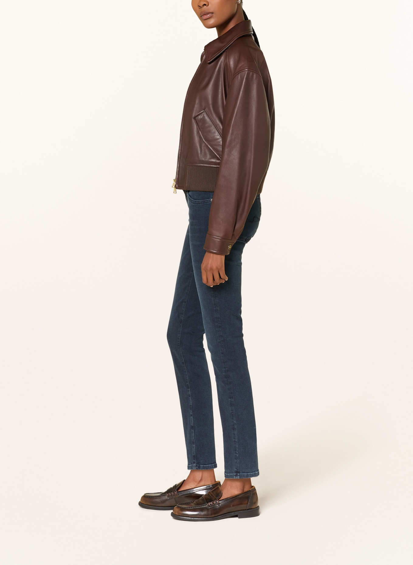 7 for all mankind Skinny džíny: 3S6 INKSTONE
