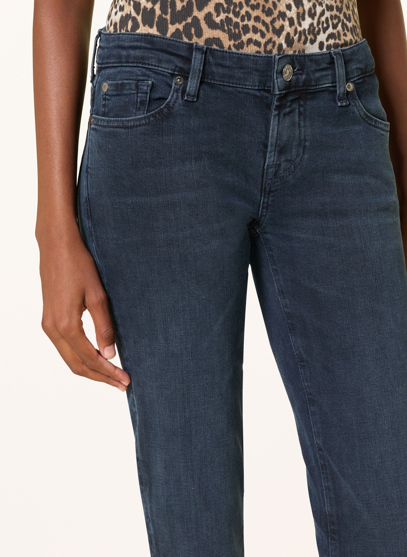 7 for all mankind Skinny džíny: 3S6 INKSTONE