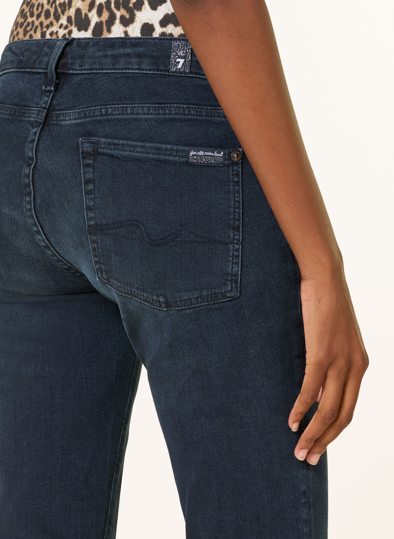 7 for all mankind Skinny džíny: 3S6 INKSTONE