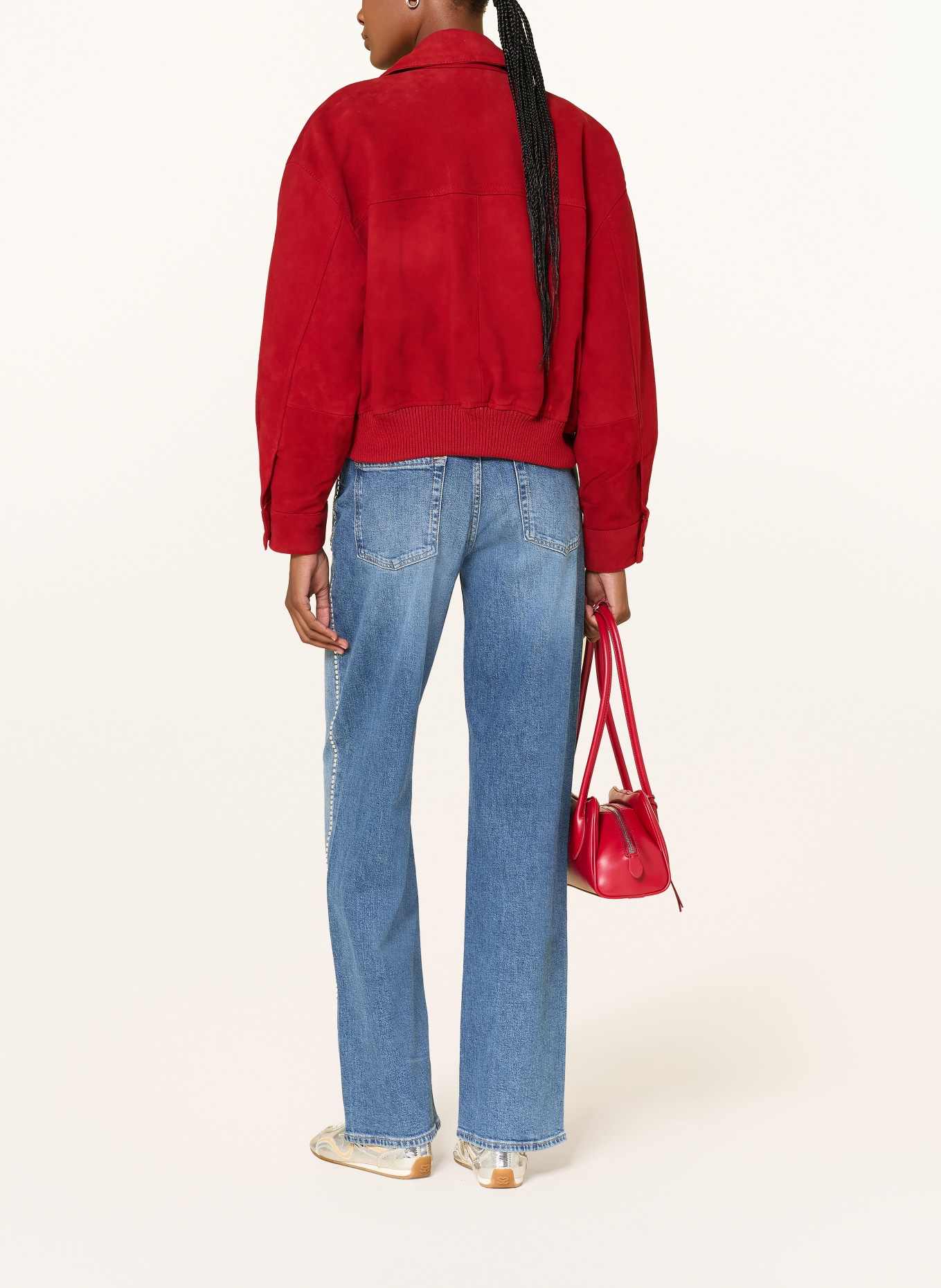 7 for all mankind Jean droit STOVEPIPE avec strass: 3S9 Avenue