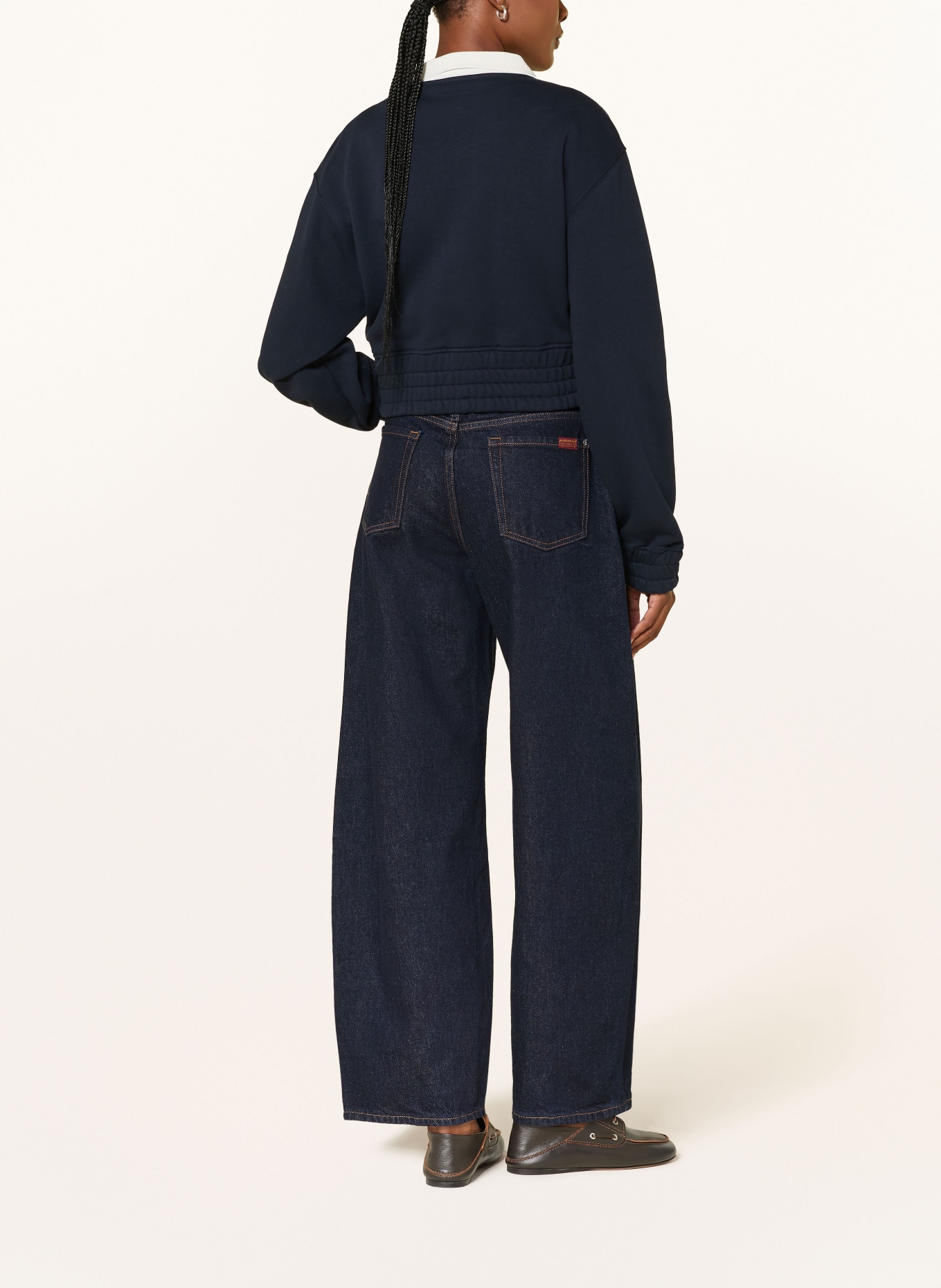 7 for all mankind Barrel džíny BONNIE: 3S4 IRON BLUE