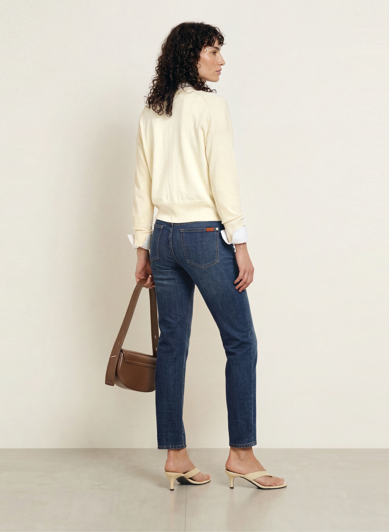 7 for all mankind Jean droit: 3TH STEEL MID