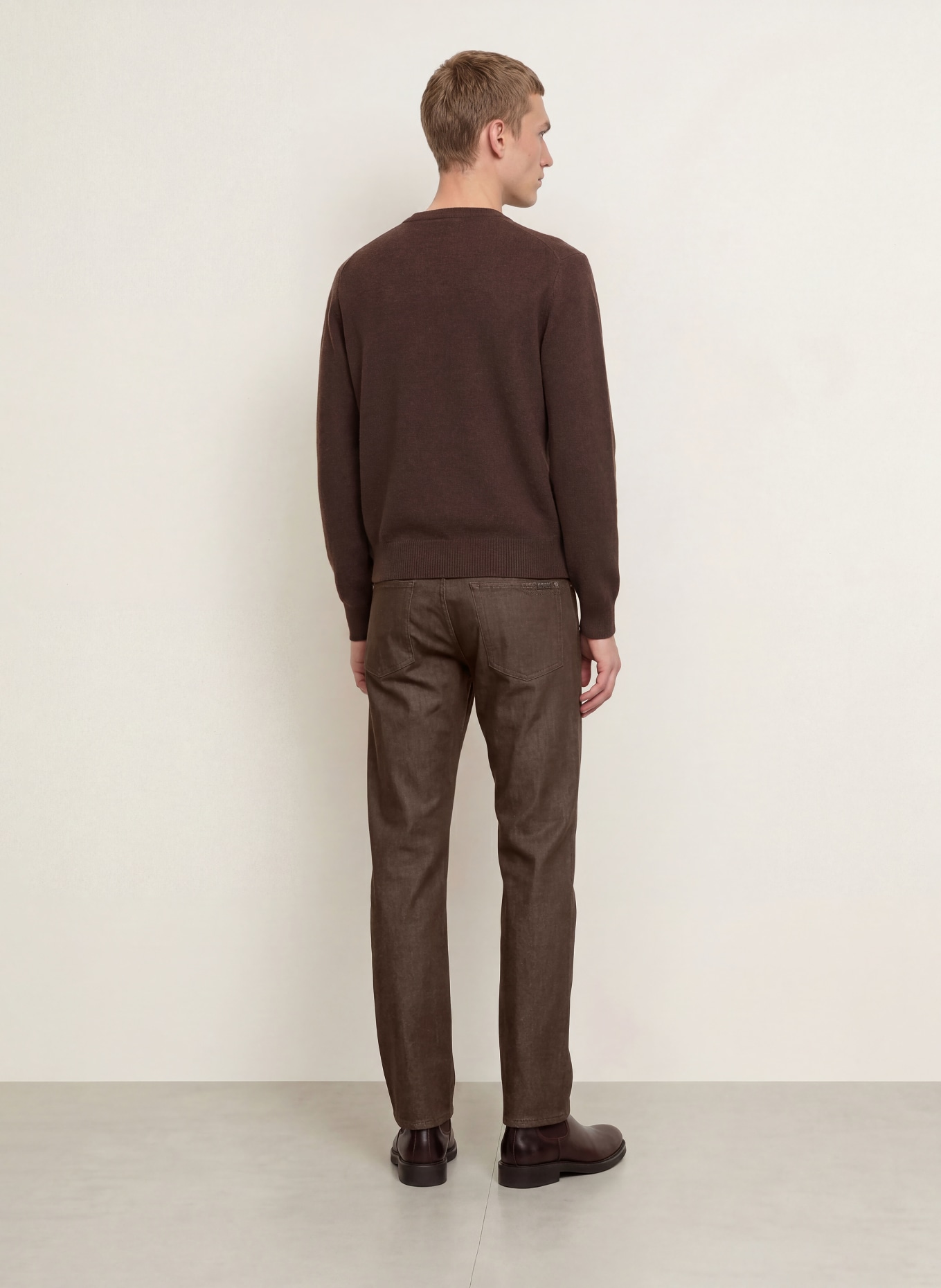 7 for all mankind Jean EASY STRAIGHT, coupe droite: 3TW Brown