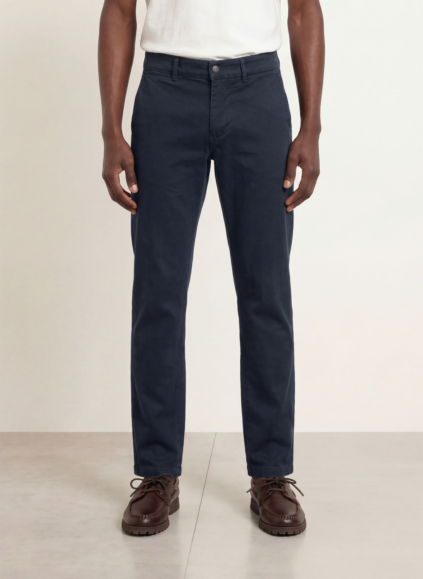 7 for all mankind Chino SLIMMY CHINO, coupe Regular Slim Fit: BLEU FONCÉ