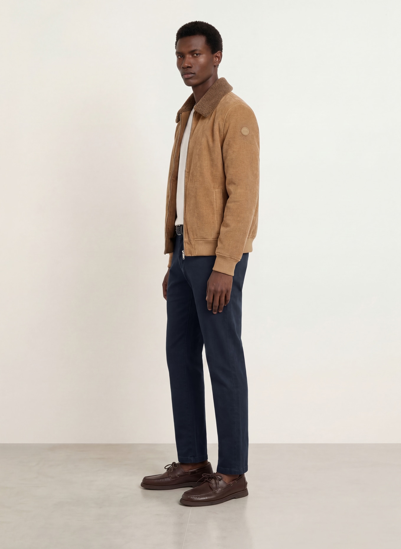 7 for all mankind Chino SLIMMY CHINO, coupe Regular Slim Fit: BLEU FONCÉ