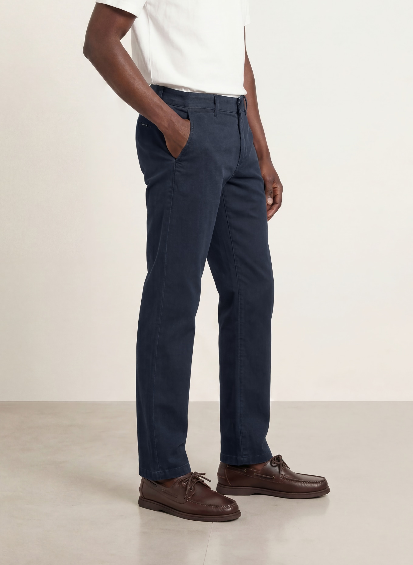 7 for all mankind Chino SLIMMY CHINO, coupe Regular Slim Fit: BLEU FONCÉ