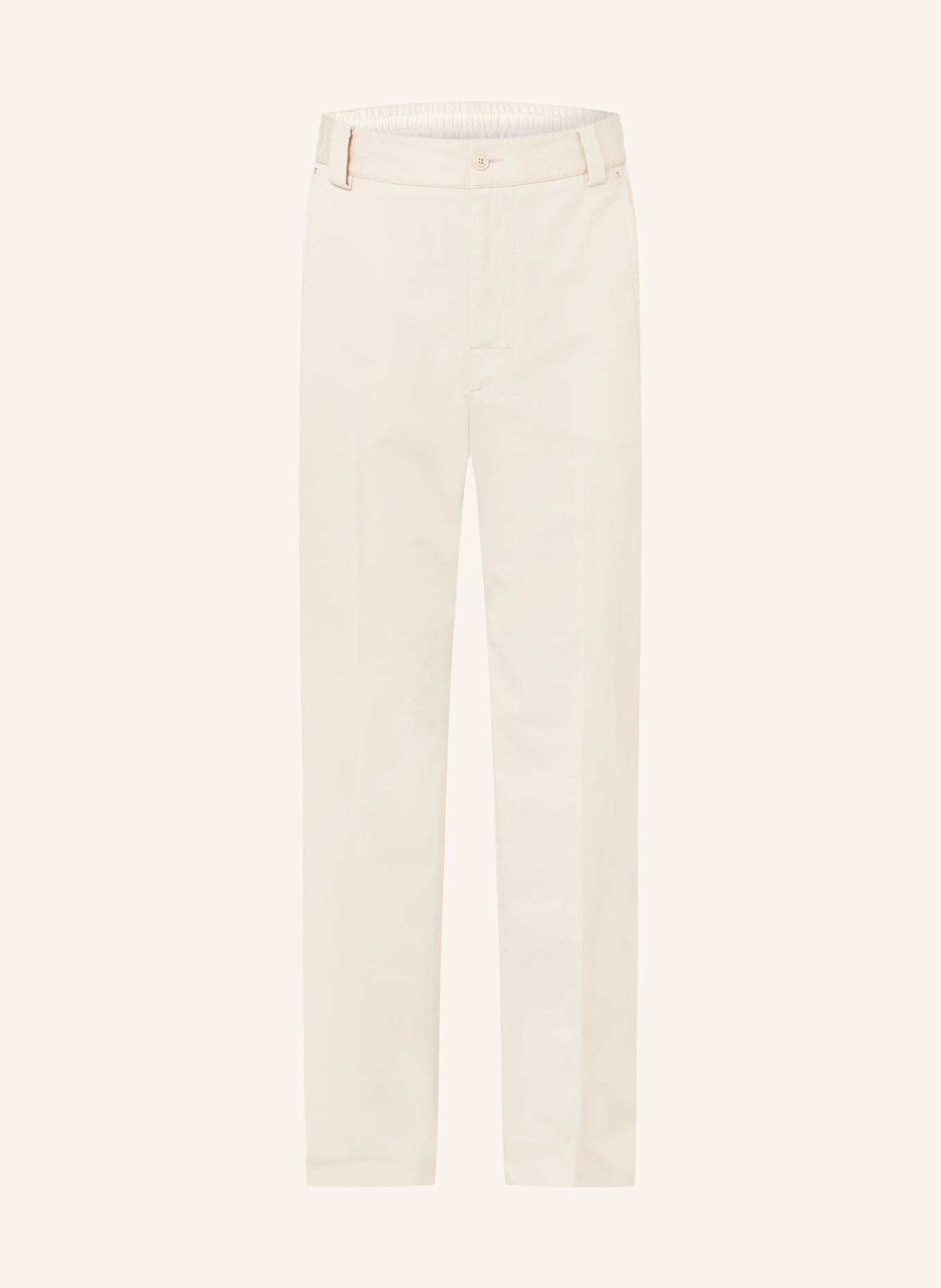 MONCLER Regular-Fit Chinos: CREAM