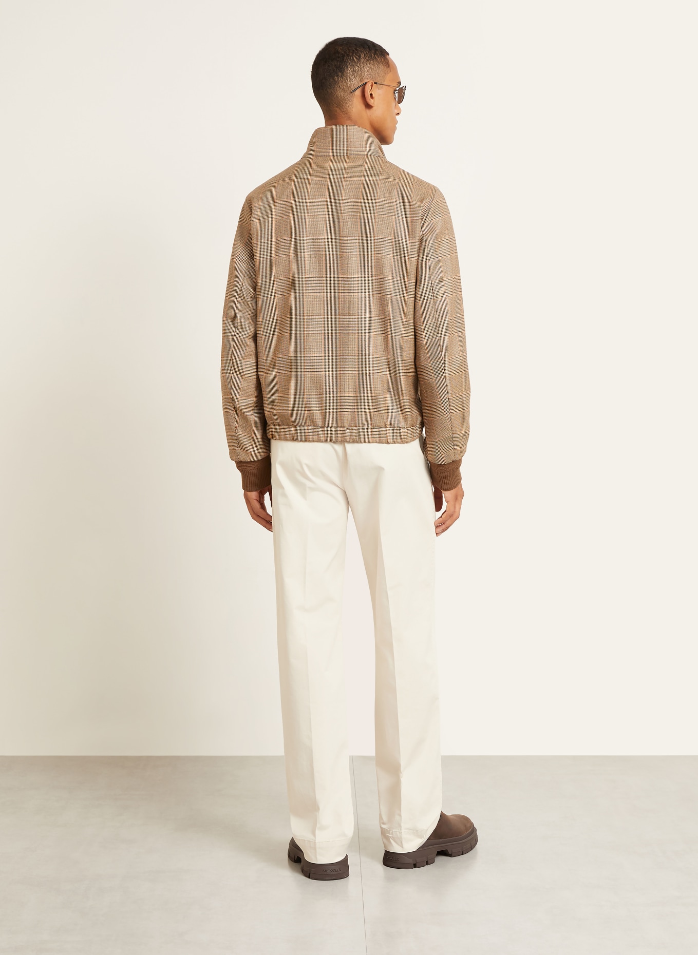 MONCLER Regular-Fit Chinos: CREAM