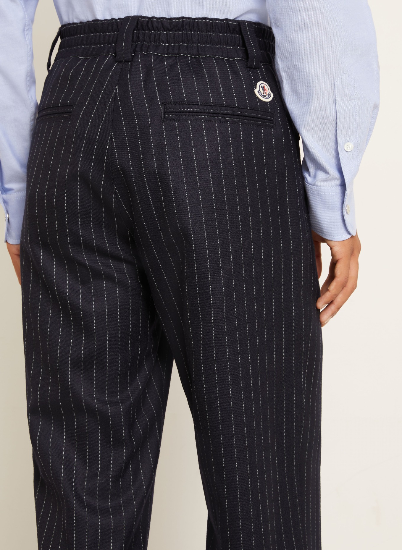 MONCLER Regular-Fit Chinos: DARK BLUE