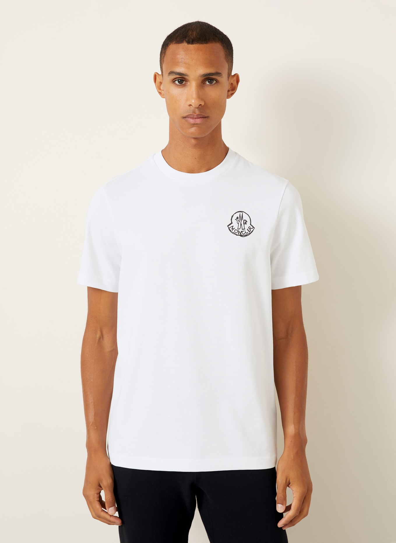 MONCLER T-shirt: BIAŁY