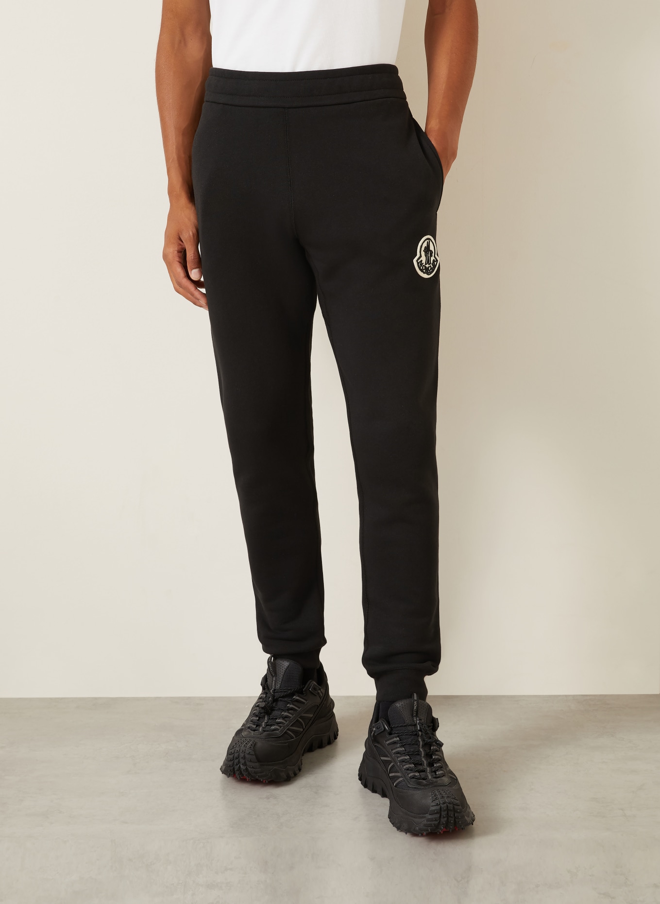 MONCLER Spodnie dresowe: CZARNY