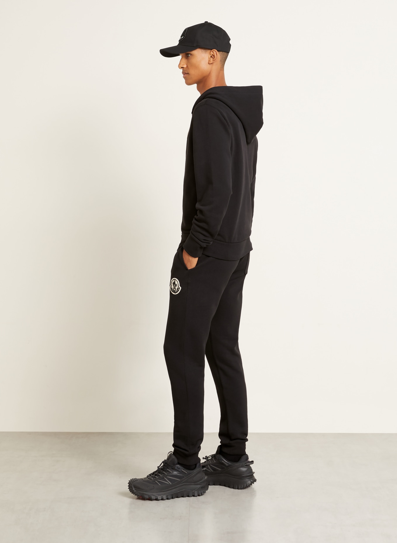 MONCLER Spodnie dresowe: CZARNY