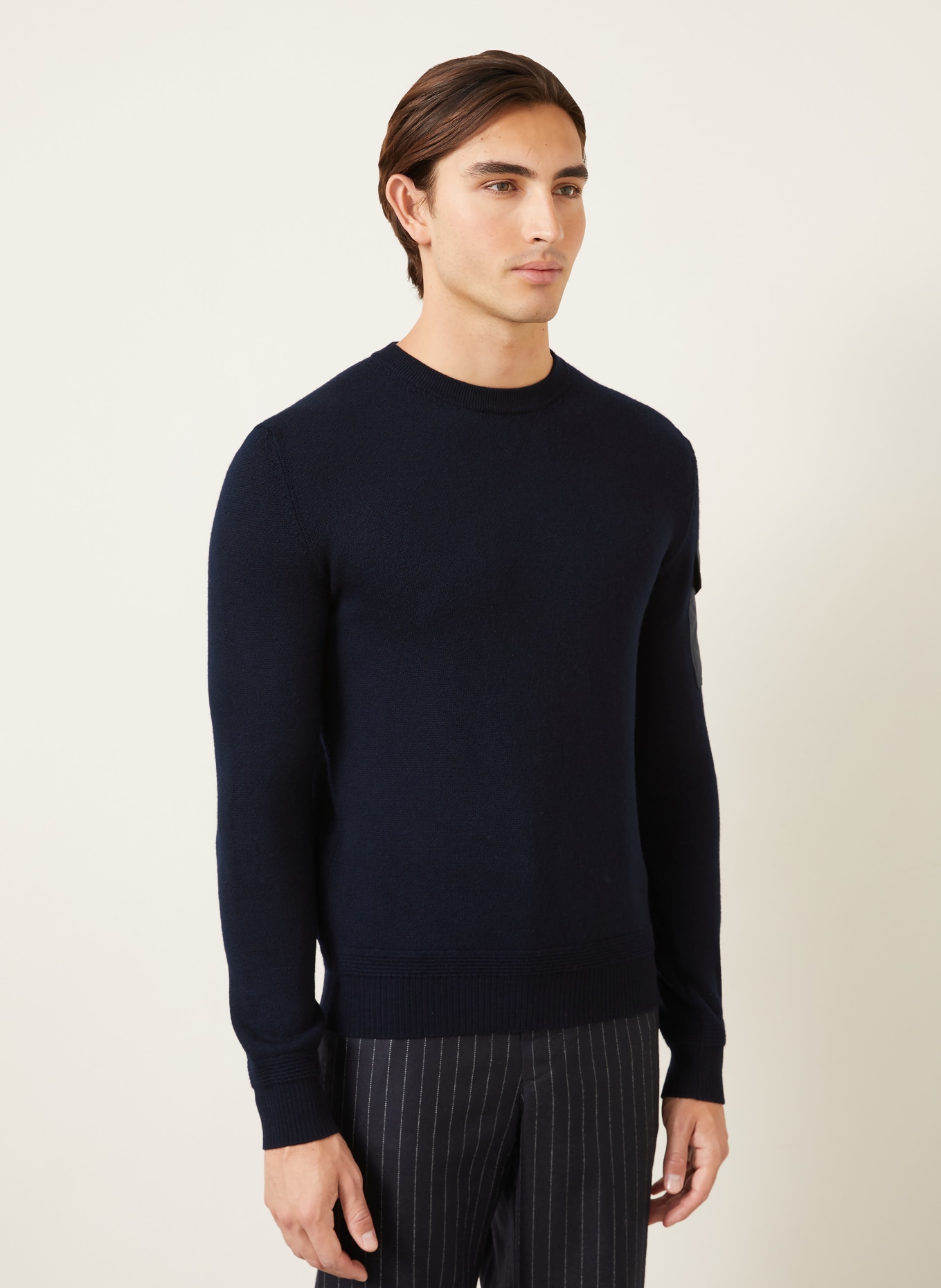 MONCLER Pullover: DUNKELBLAU