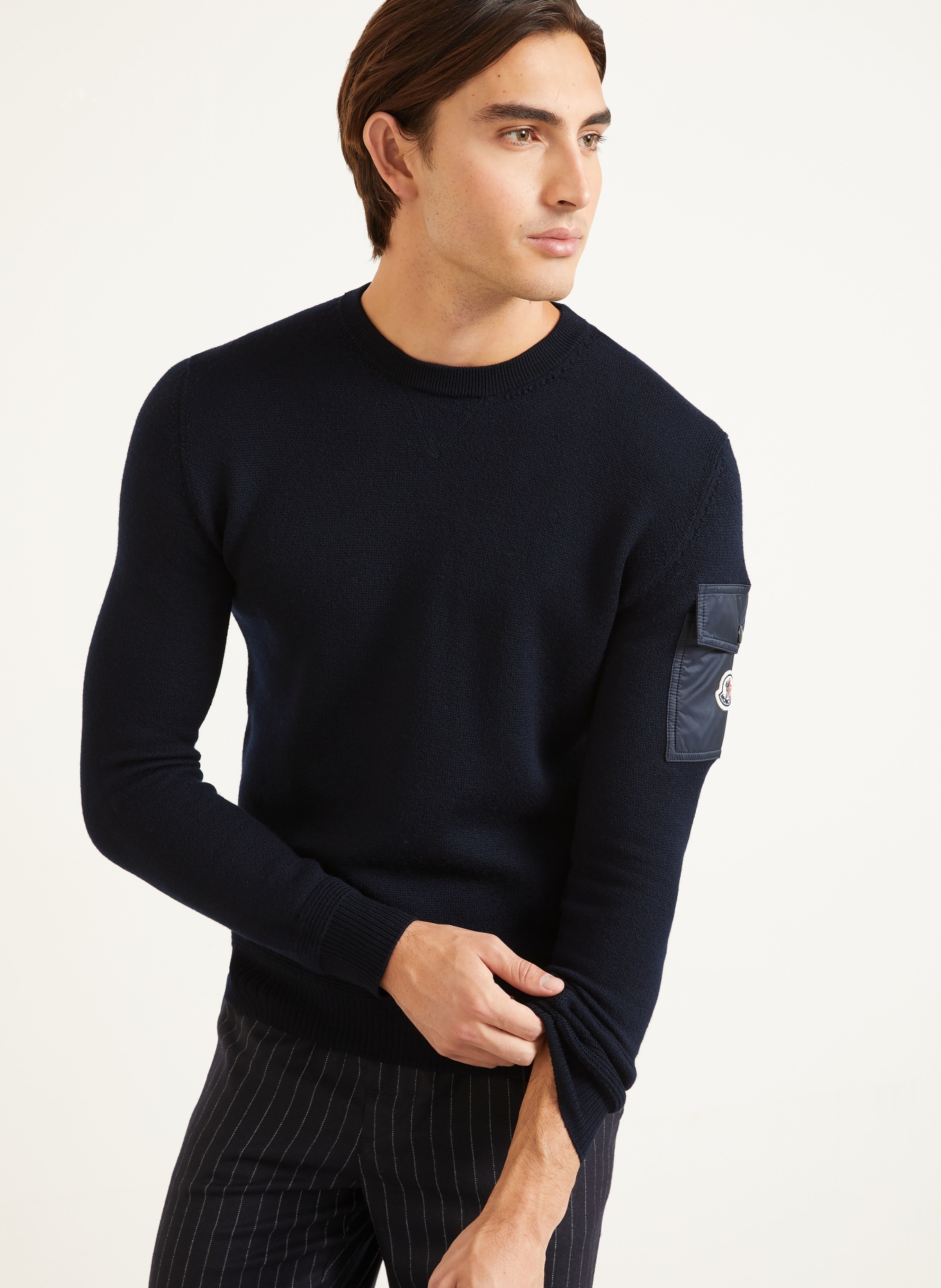 MONCLER Pullover: DUNKELBLAU