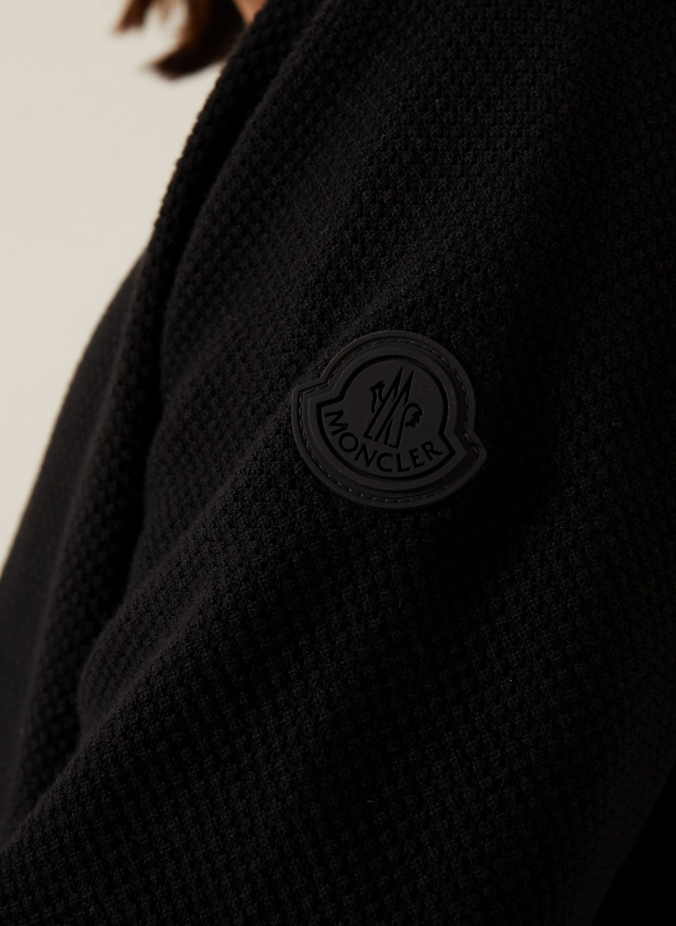 MONCLER Sweater: BLACK