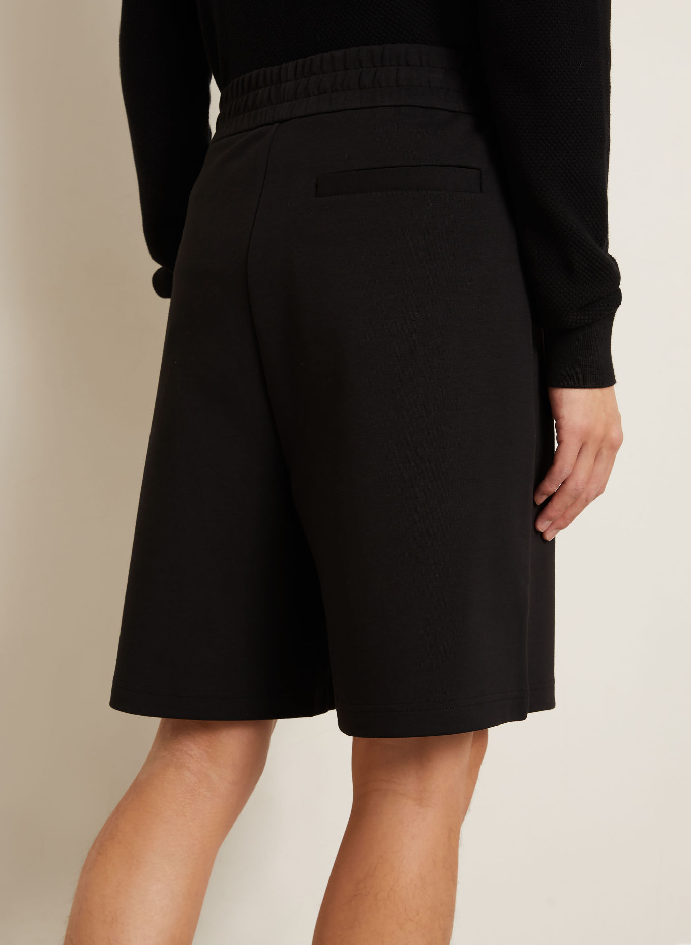 MONCLER Sweat shorts: BLACK