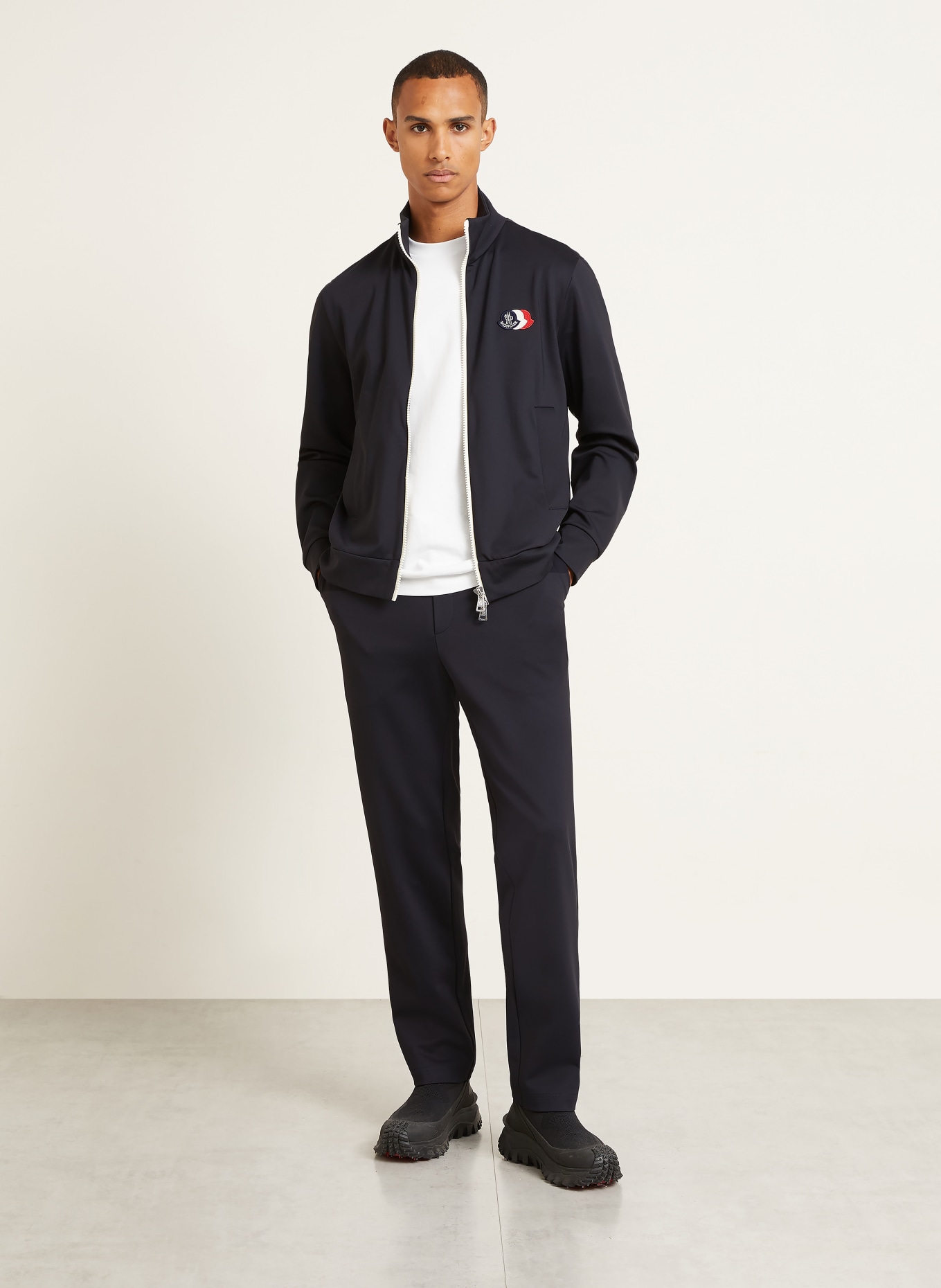 MONCLER Spodnie dresowe: GRANATOWY