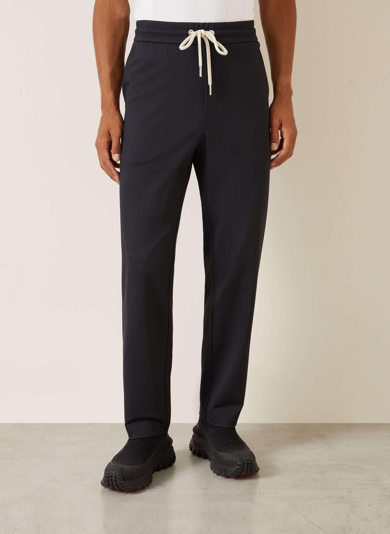 MONCLER Spodnie dresowe: GRANATOWY