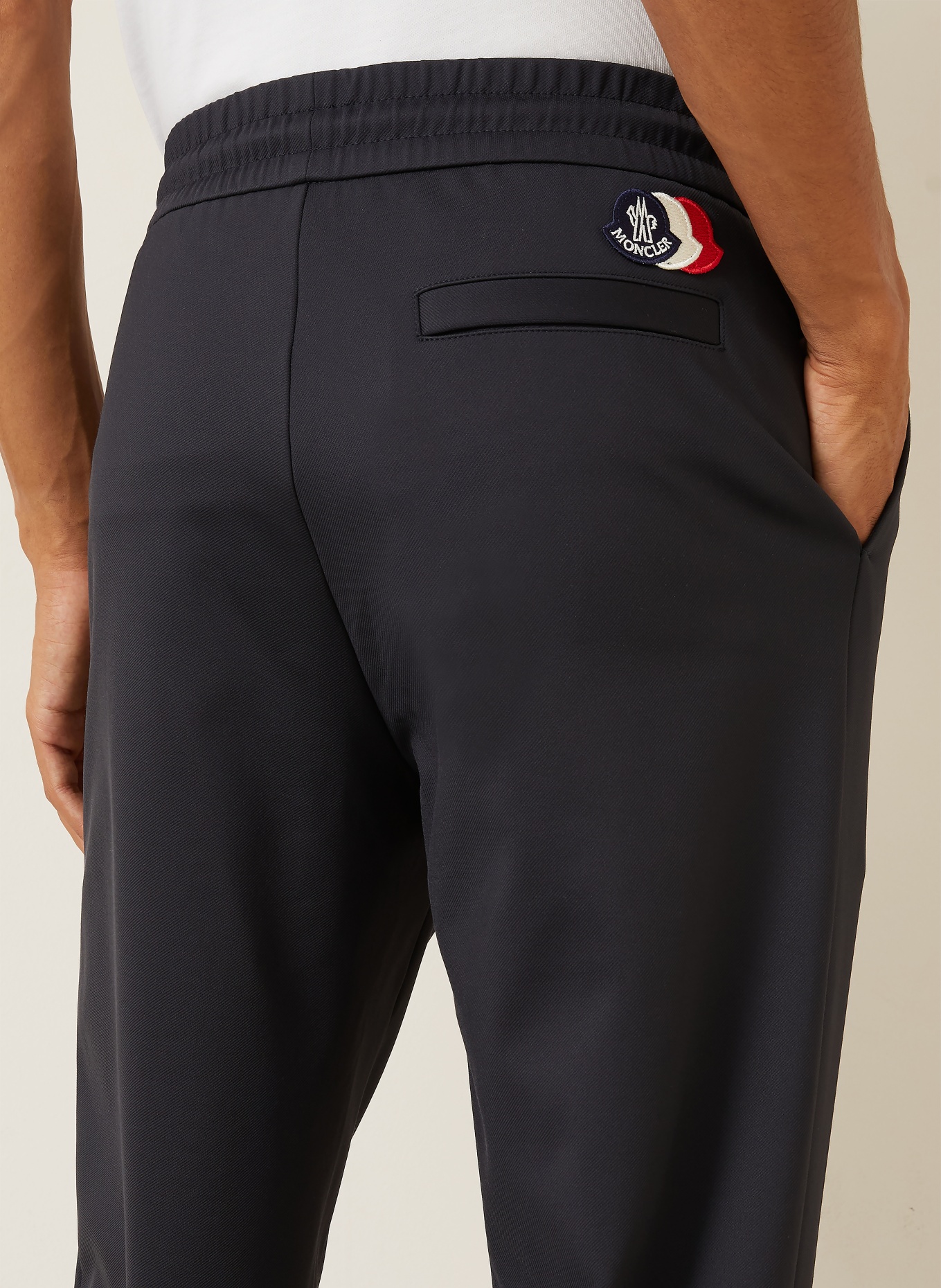 MONCLER Spodnie dresowe: GRANATOWY