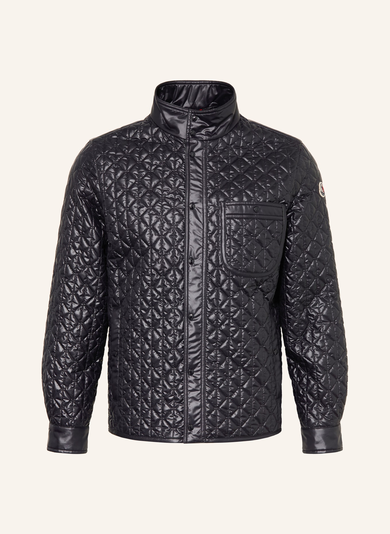 MONCLER Kurtka pikowana: GRANATOWY