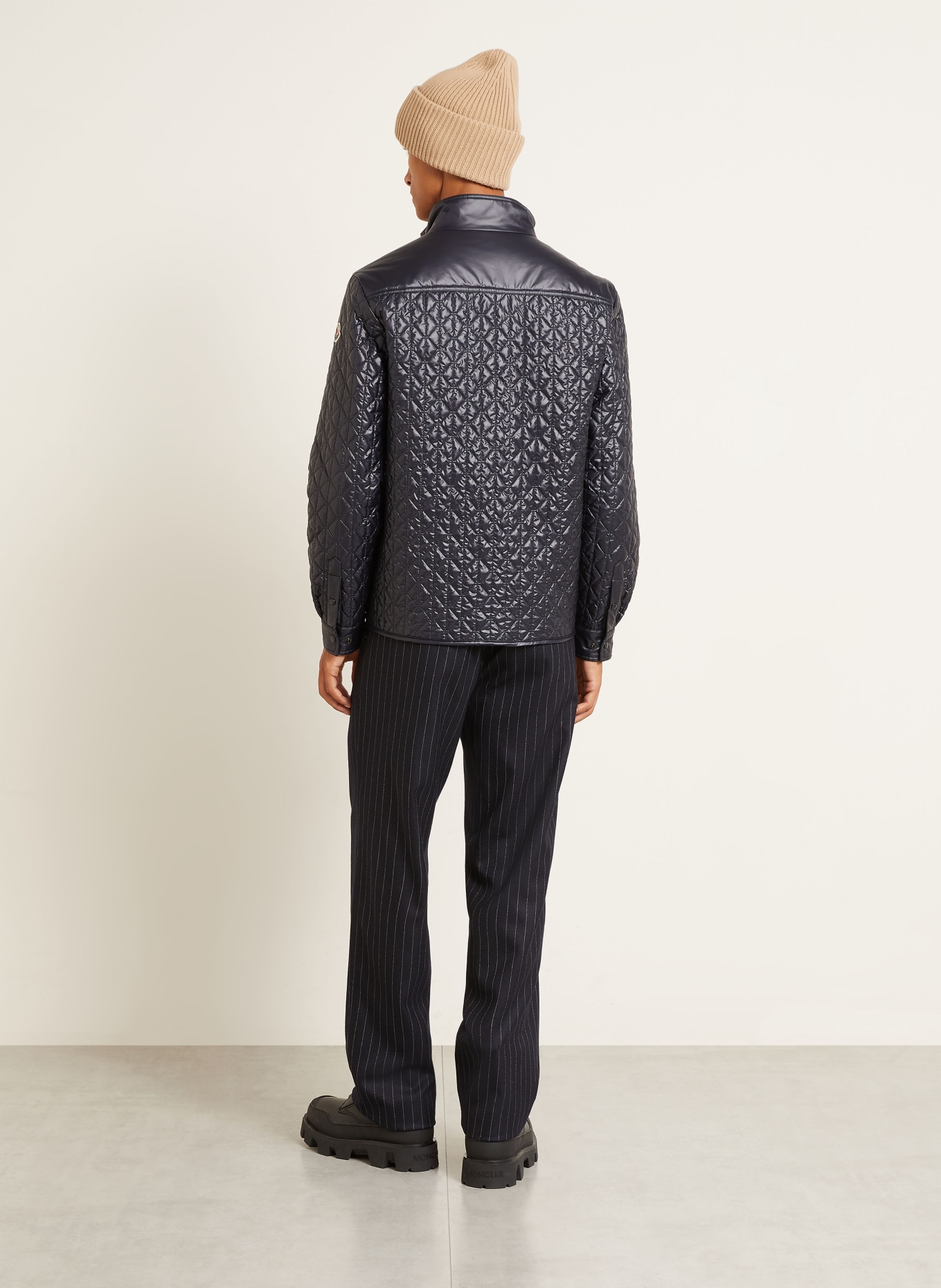MONCLER Kurtka pikowana: GRANATOWY
