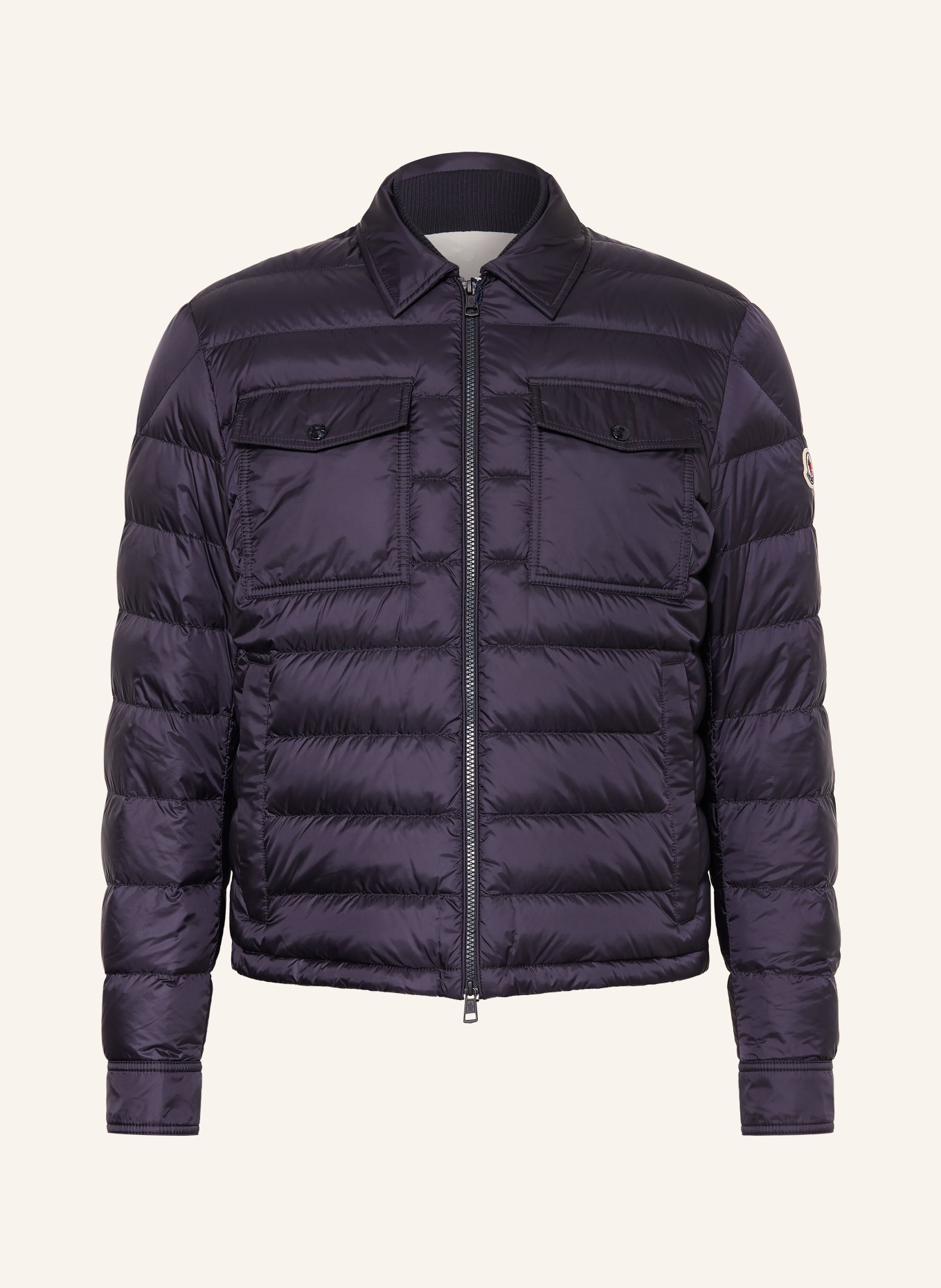 MONCLER 2-i-1-dunjakke VYDORI: MØRKEBLÅ