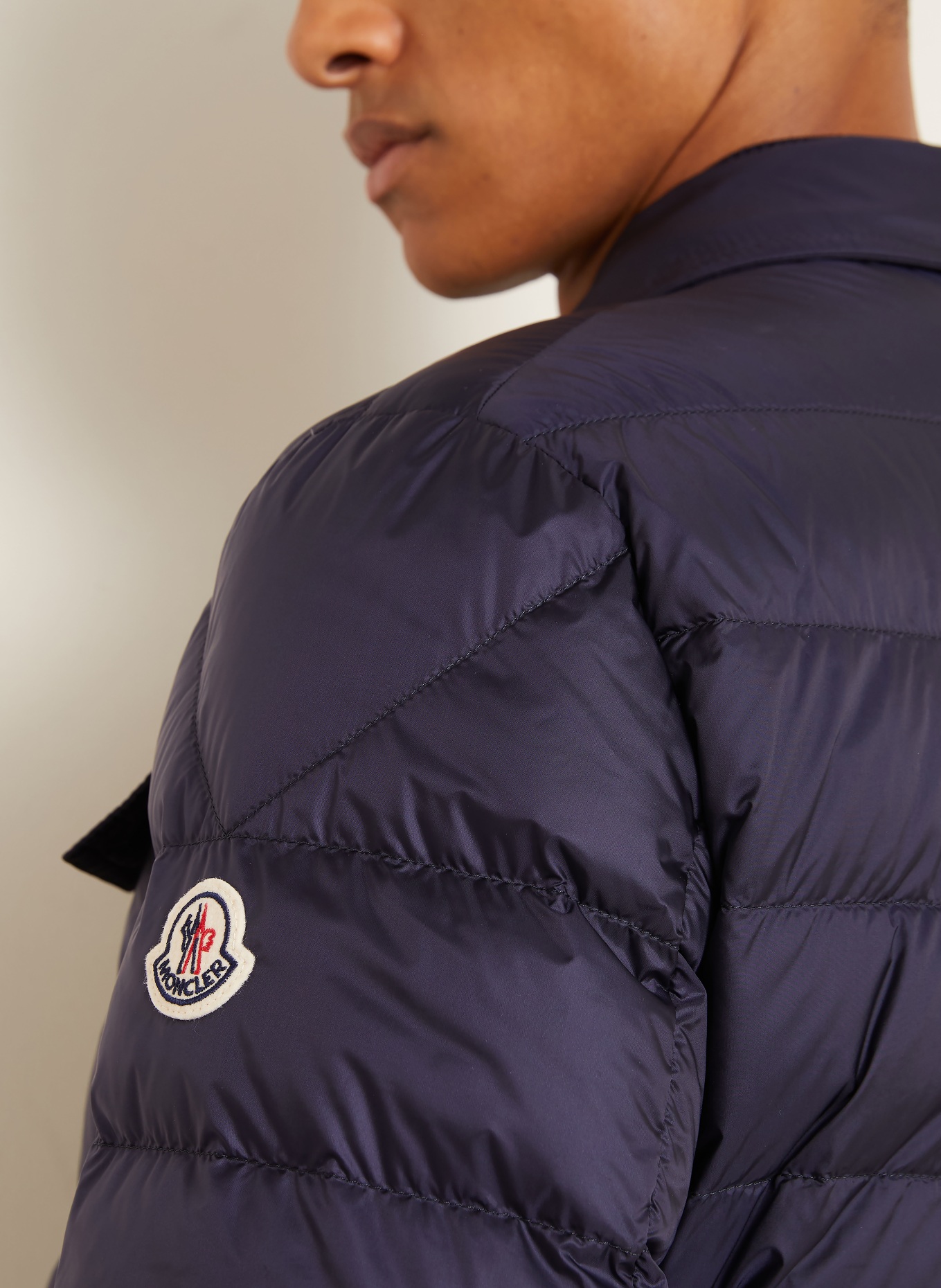 MONCLER 2-i-1-dunjakke VYDORI: MØRKEBLÅ