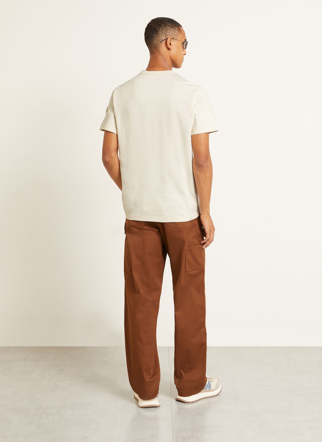 MONCLER T-shirt: ECRU