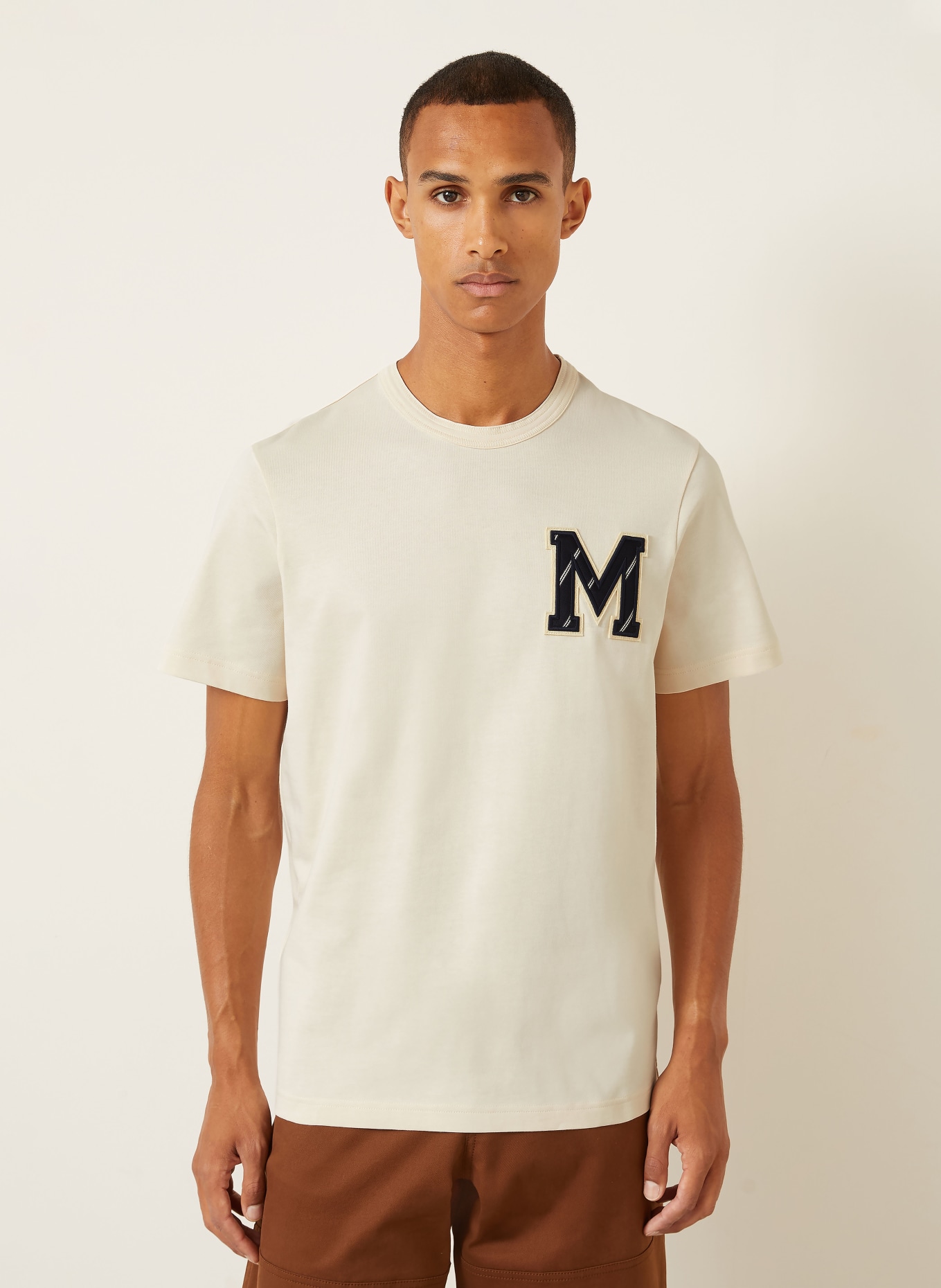 MONCLER T-shirt: ECRU