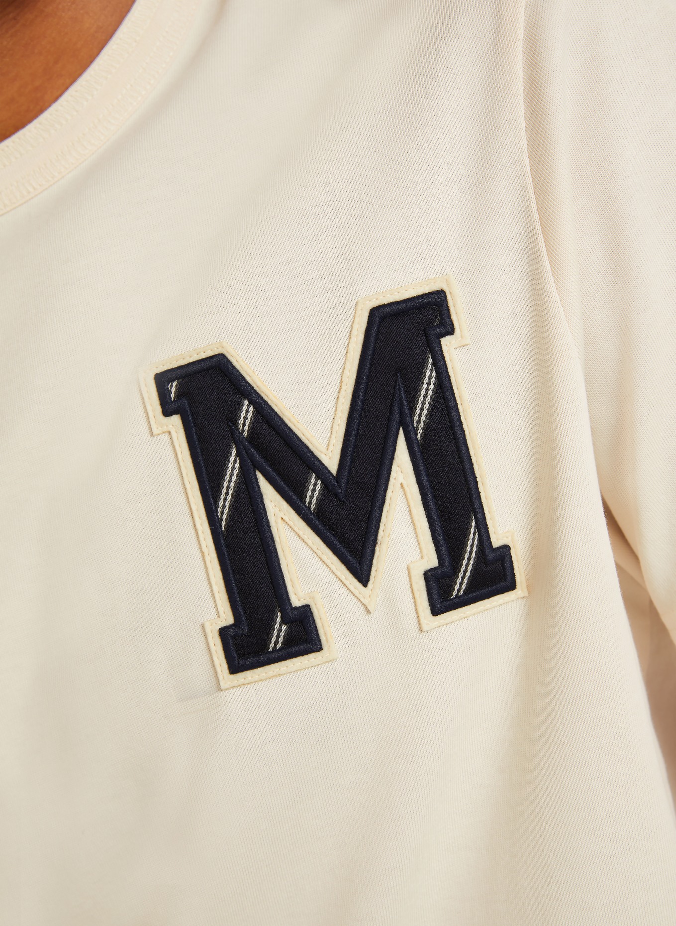 MONCLER T-shirt: ECRU