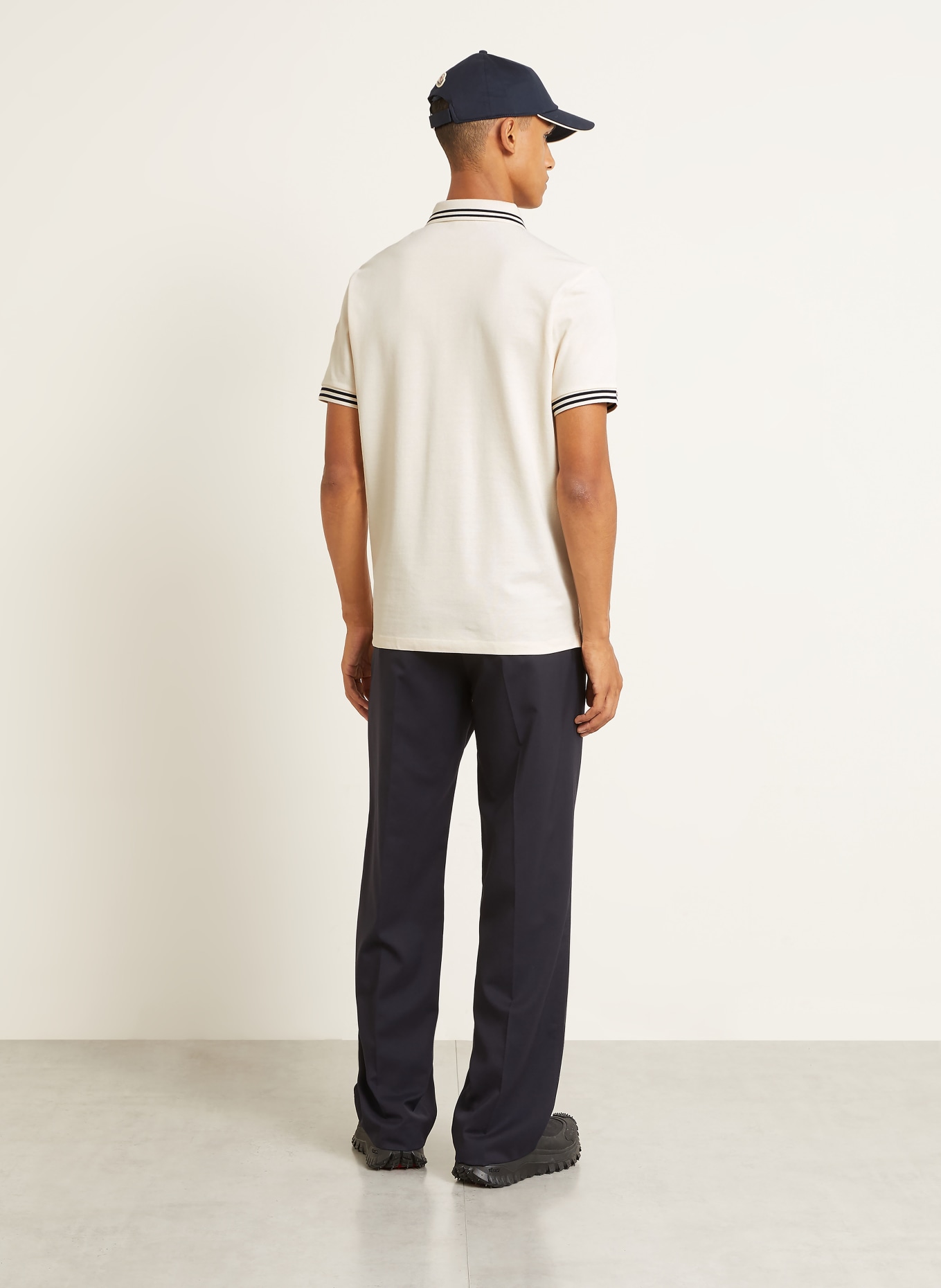 MONCLER Piqué-Poloshirt: BEIGE