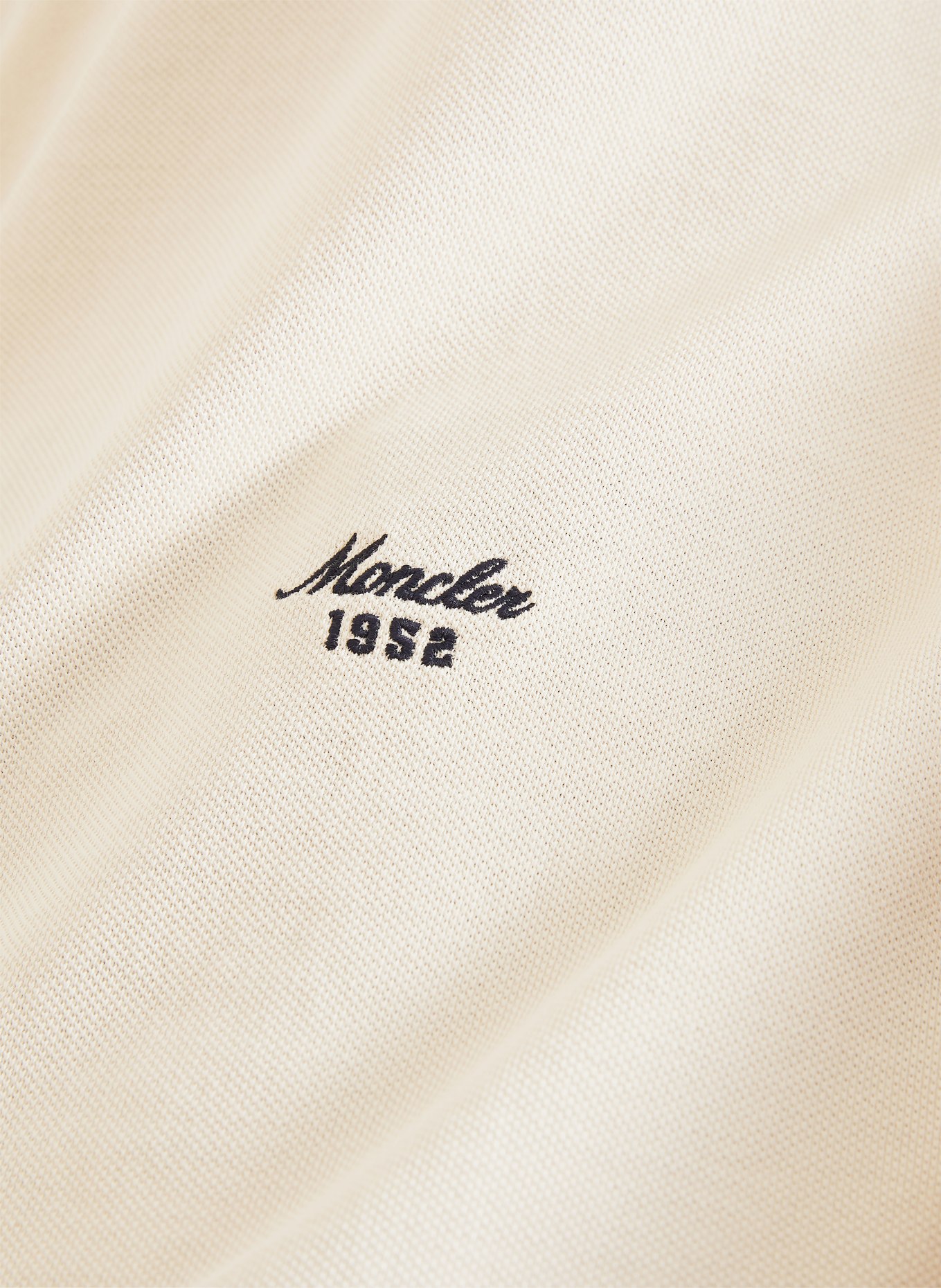 MONCLER Piqué-Poloshirt: BEIGE