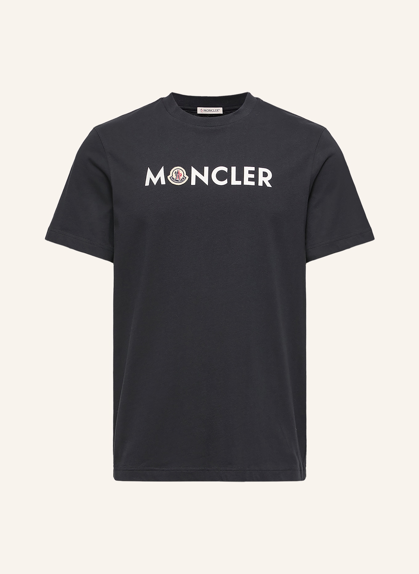MONCLER T-shirt: CZARNY