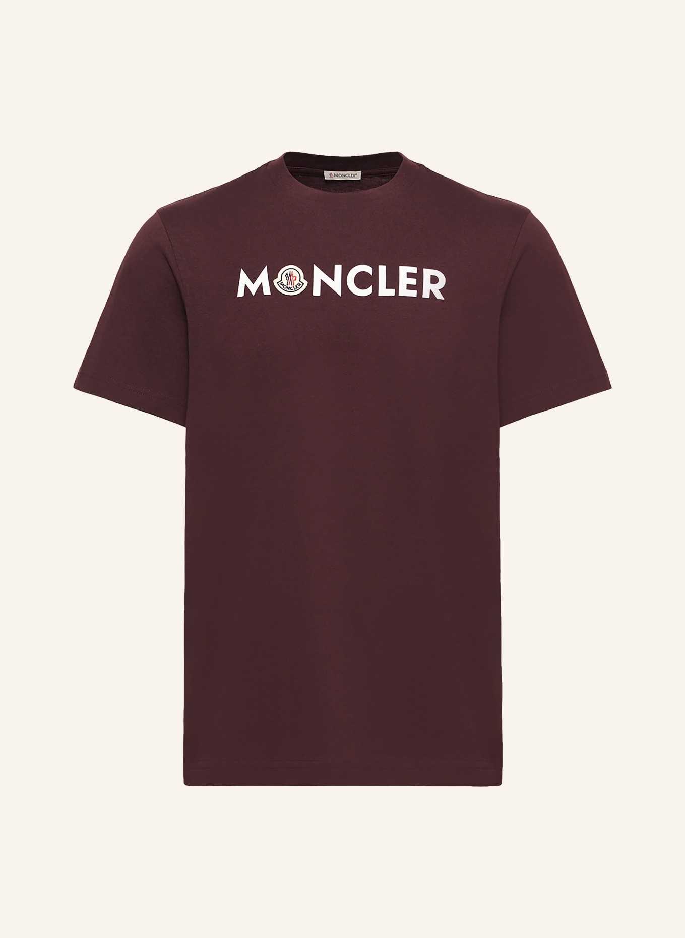 MONCLER T-Shirt: DUNKELROT