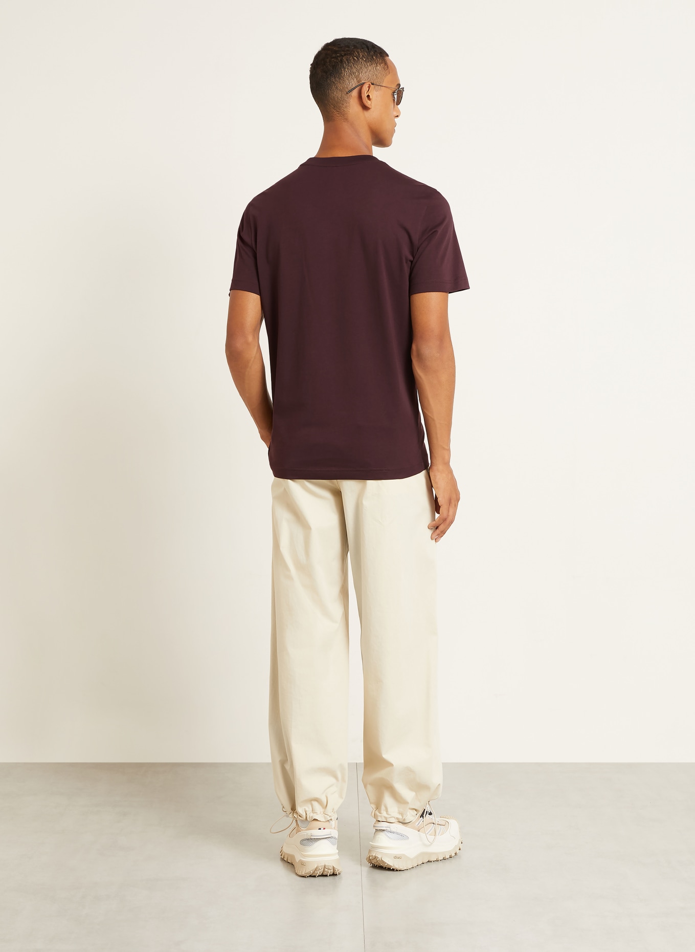 MONCLER T-Shirt: DUNKELROT
